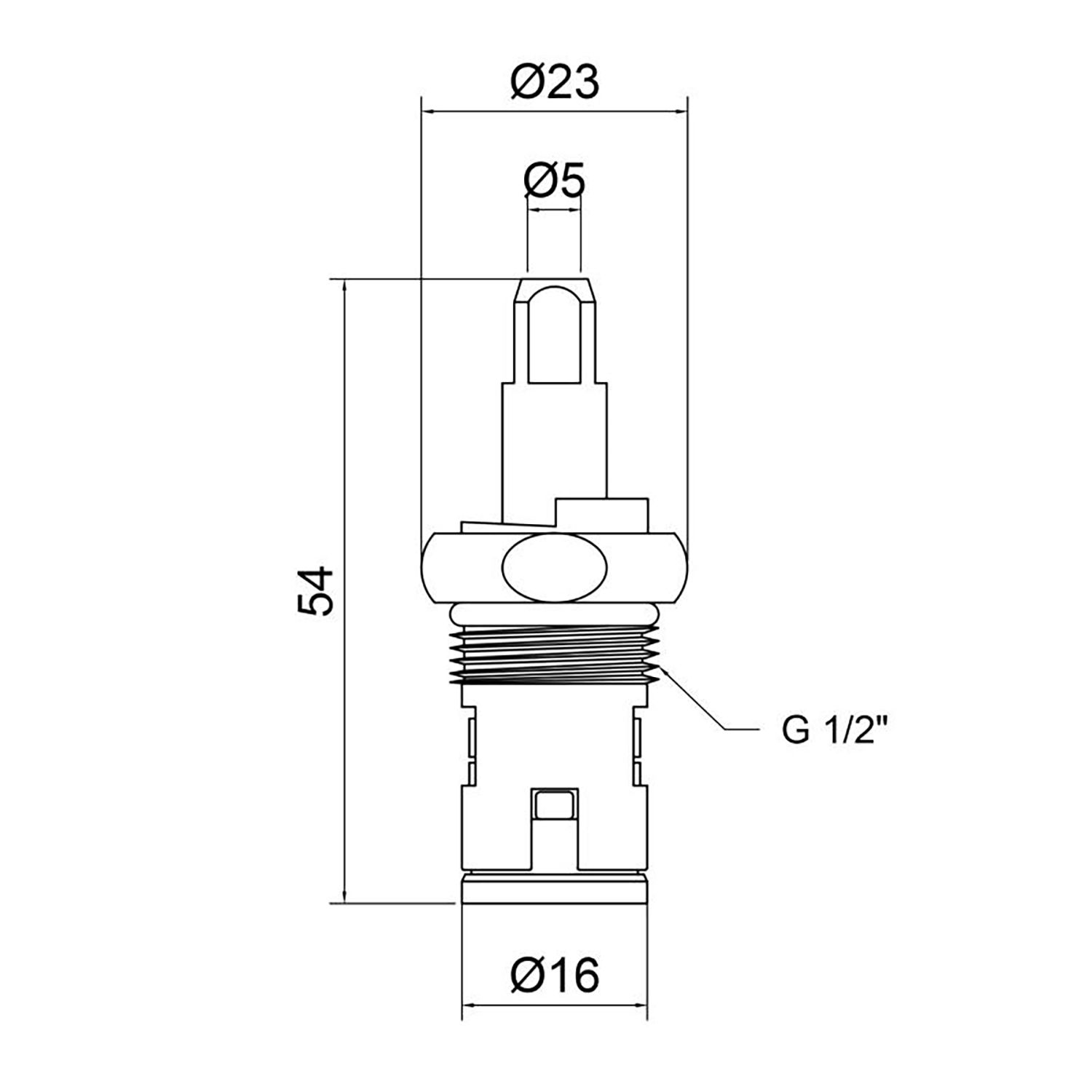 Букса керамічна Kroner KRM - M981