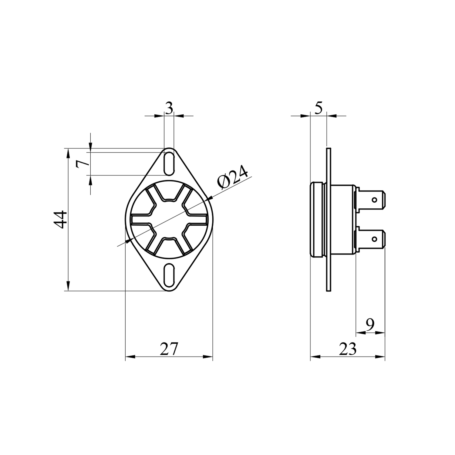Термореле для водонагрівача Kroner 0205