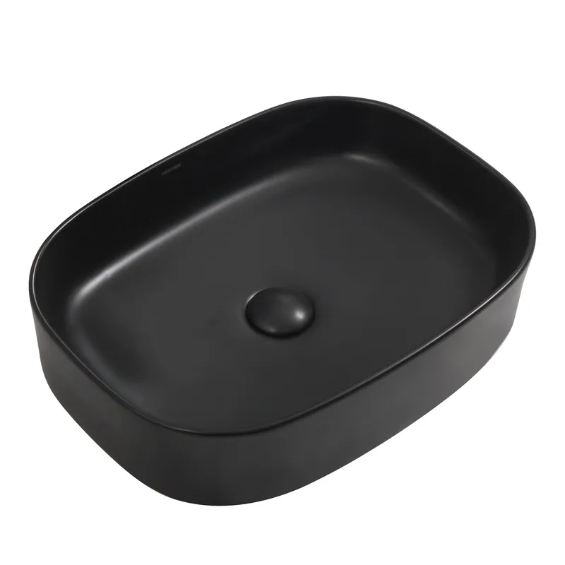 Раковина накладна MIXXUS PREMIUM BEVEL-0103 BLACK 510х370х120mm (MP6520)