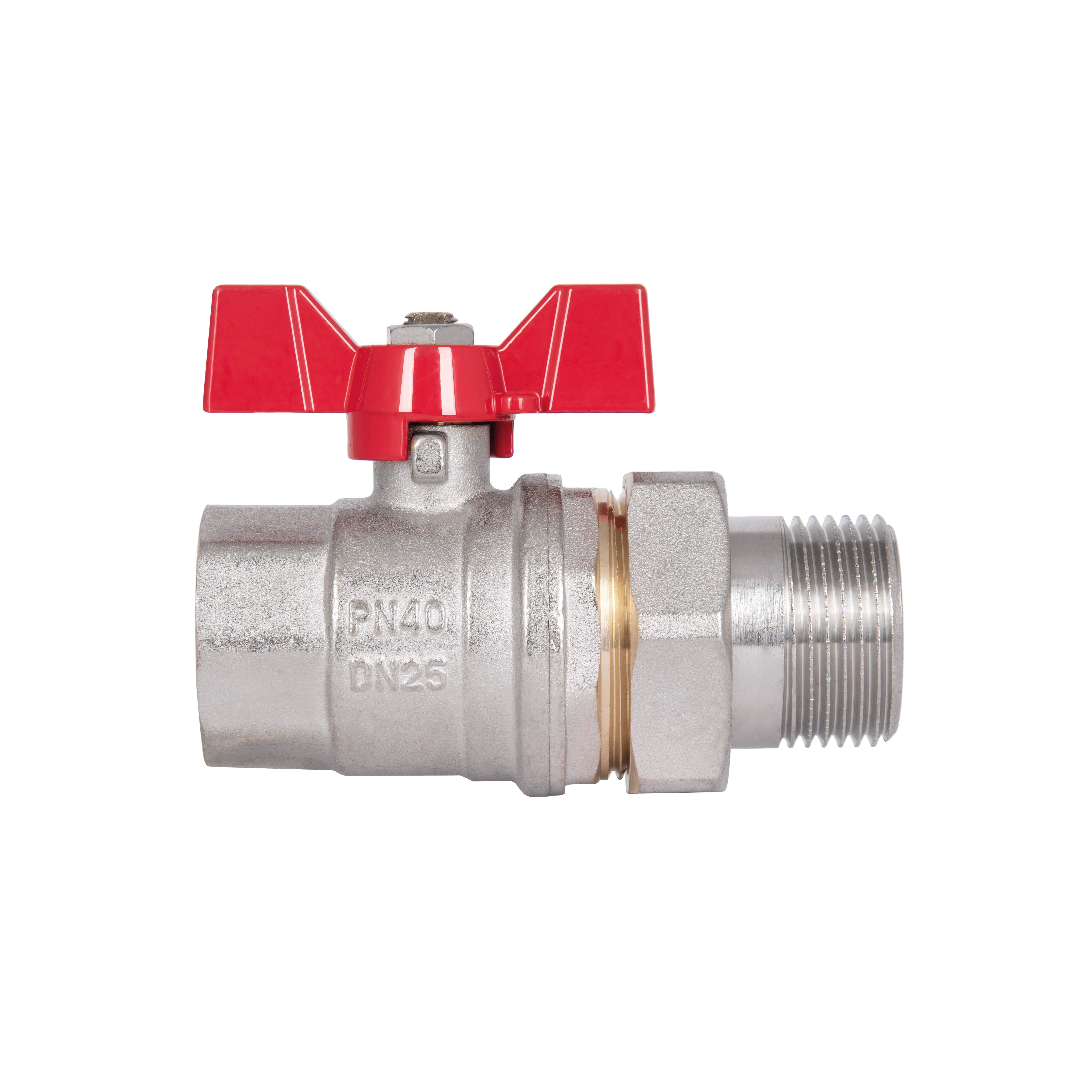 Кран кульовий "Американка" Thermo Alliance Standart 1" ВЗ прямий SD220W25