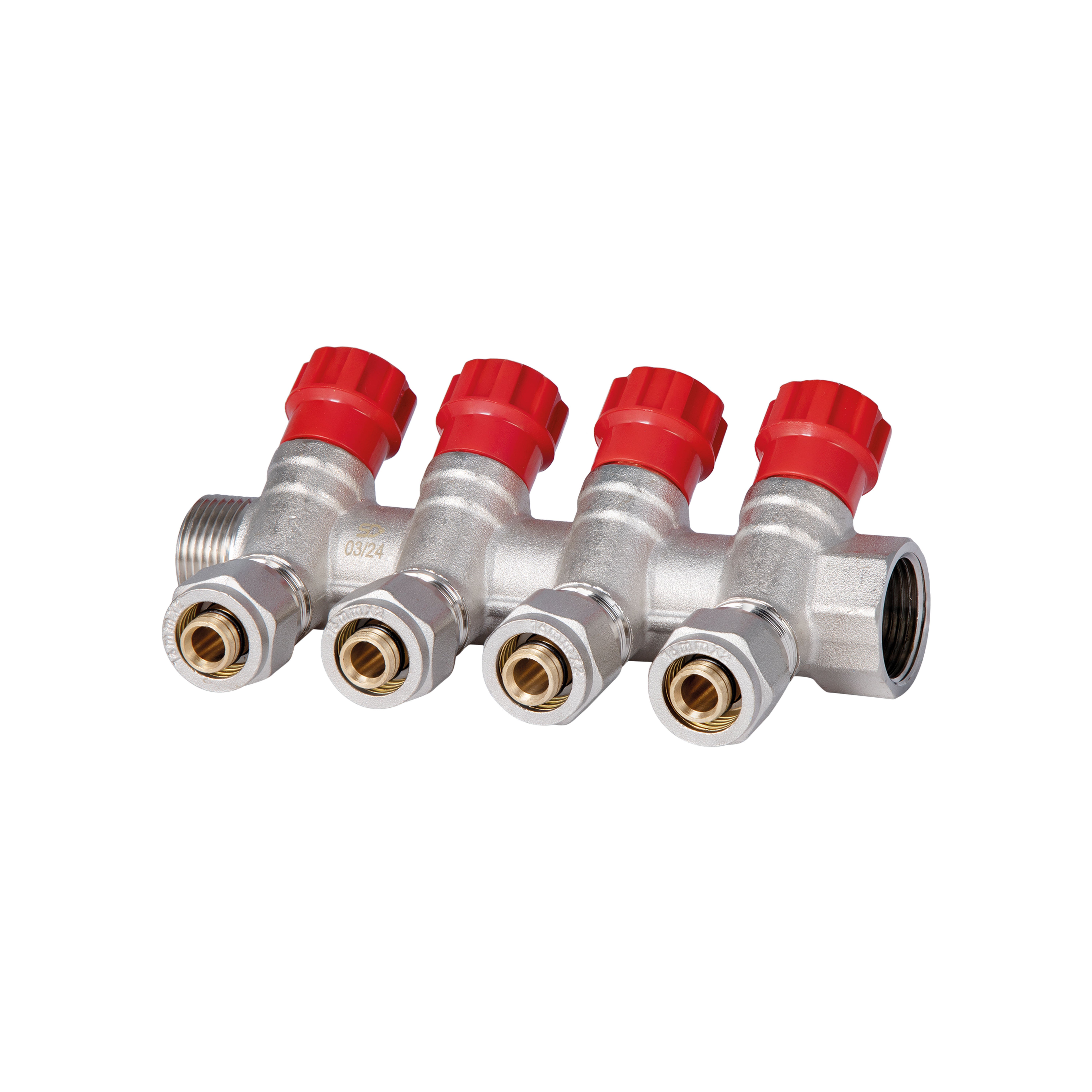Колектор Thermo Alliance Standart 3/4" 4 виходи SD230W4