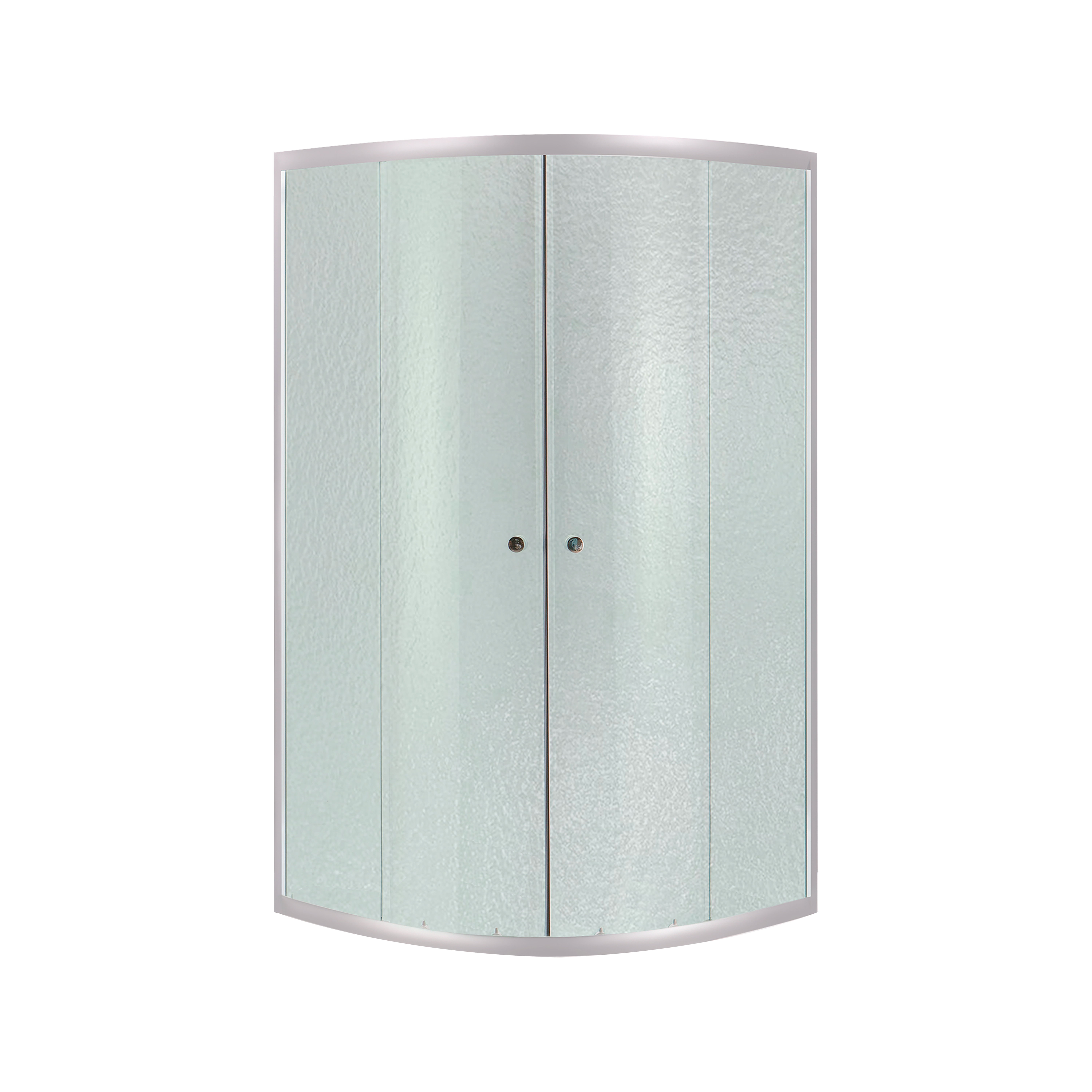 Душова кабіна Lidz Latwa SC80x80.SAT.LOW.FR, скло Frost 4 мм + Lidz Душовий піддон KAPIELKA ST80x80x14