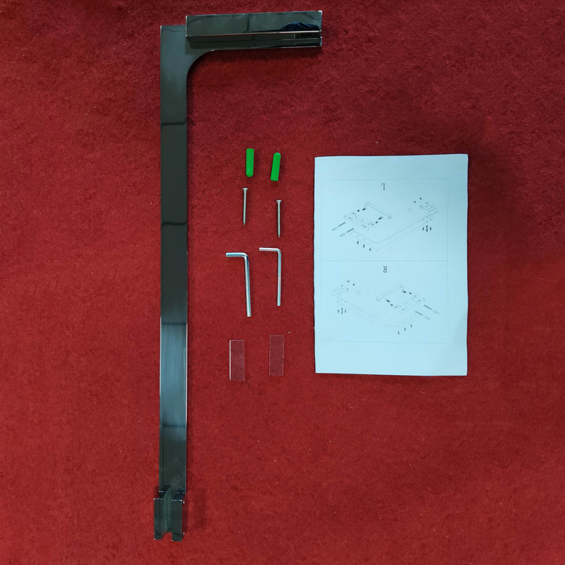 Душова перегородка Walk-In KOER SR SP02-100x200-TR-01 прозоре скло EASY CLEAN 8мм хром (KR5395)