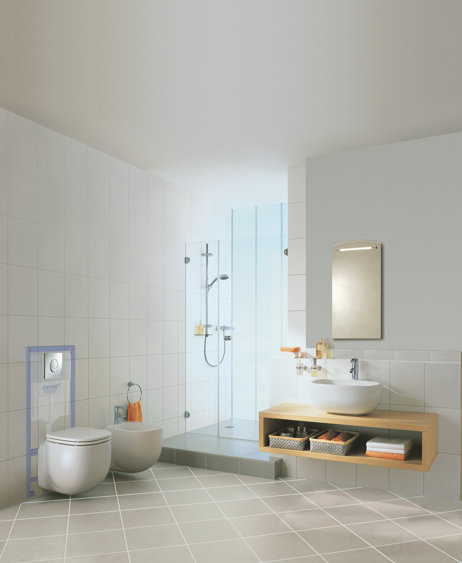 Система інсталяції для унітазу 3 в 1 Grohe Rapid SL (38721001)