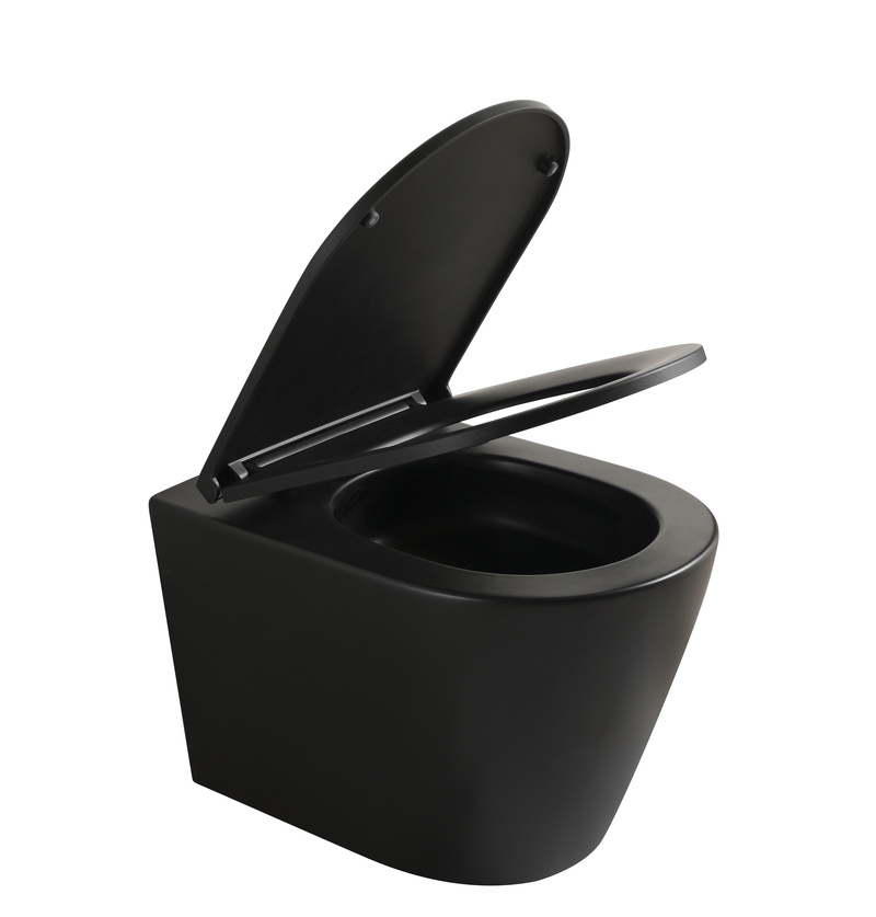 Комплект: MIXXUS PREMIUM BEVEL-SET-2101 BLACK Унітаз система змиву TORNADO 1.0+ Інсталяція KOER KT-0404 + панель KT-0604-05 BLACK MAT (MP6669)