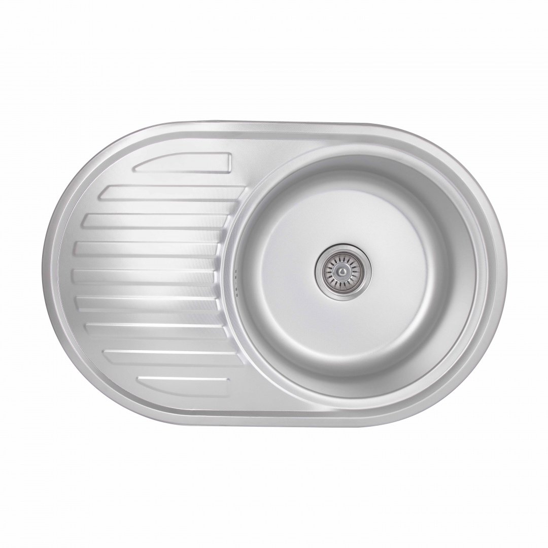 Кухонна мийка Brinex 7750 0,8 мм Micro Decor (BRIN7750MDEC08)