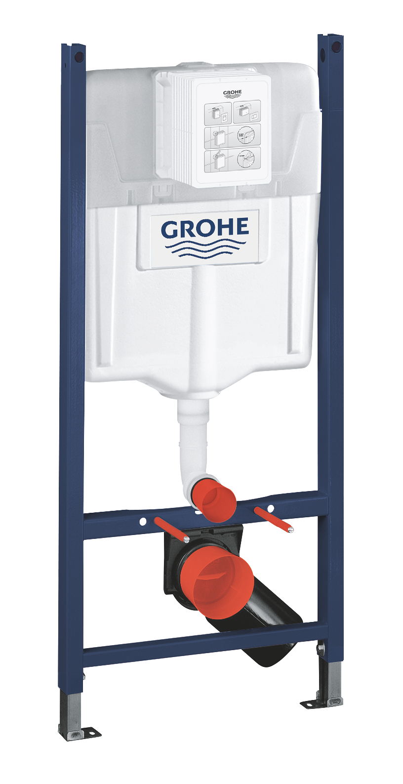 Система інсталяції для унітазу 2 в 1 Grohe Rapid SL (UA388400WG)