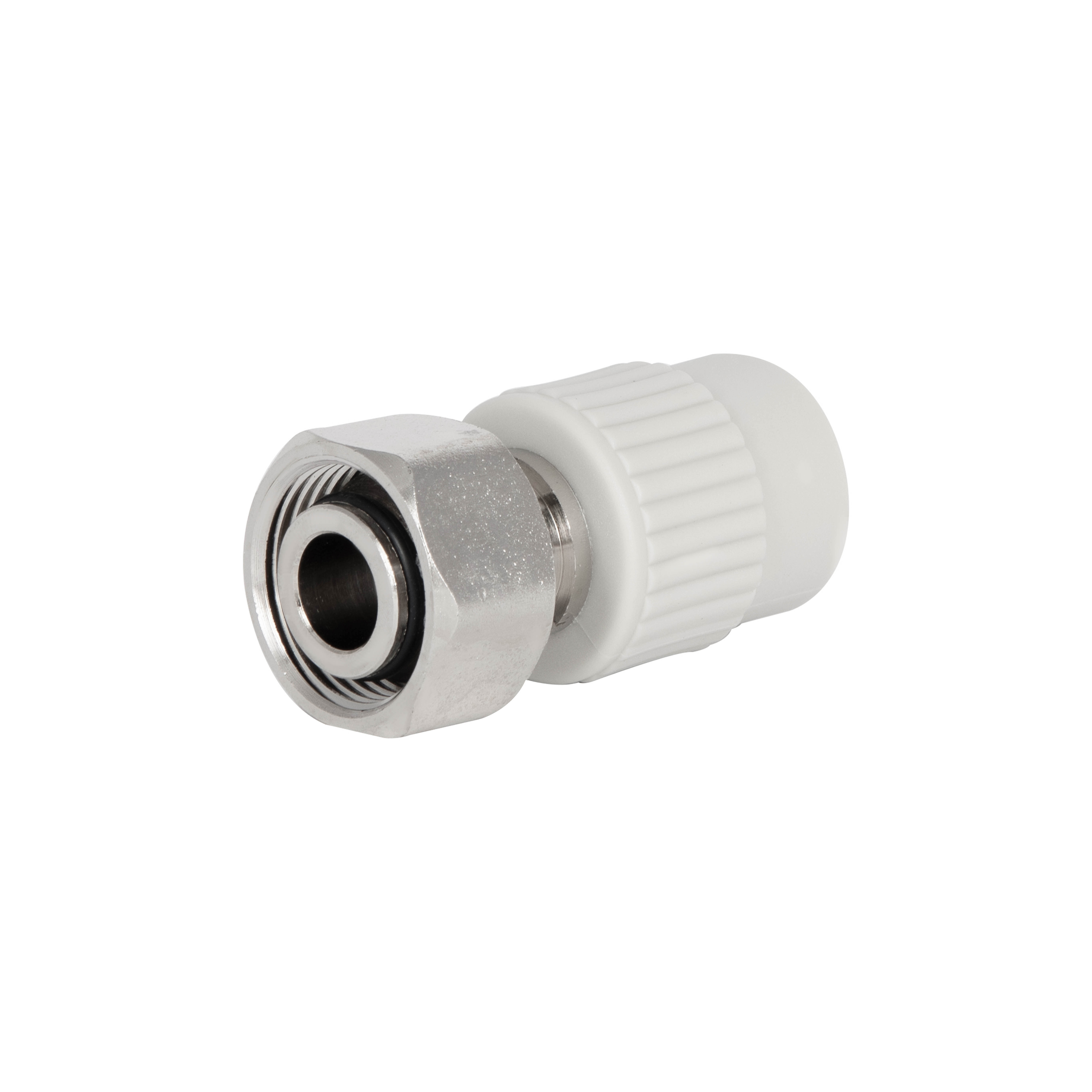 Муфта під Євроконус PPR із накидною гайкою Thermo Alliance 20х3/4" ВР з латунним штоком