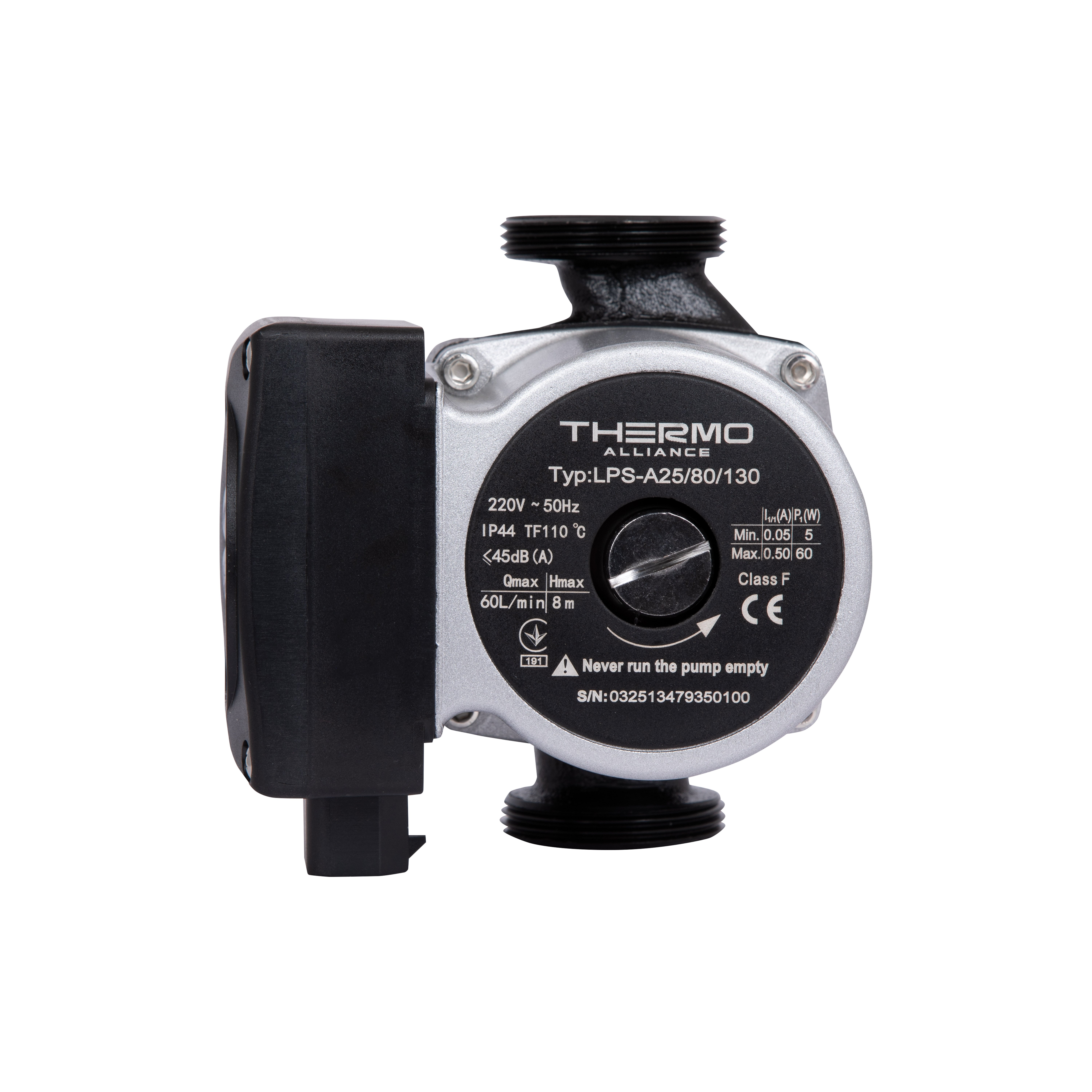 Насос циркуляційний Thermo Alliance LPSA 25/80/130 енергозберігаючий