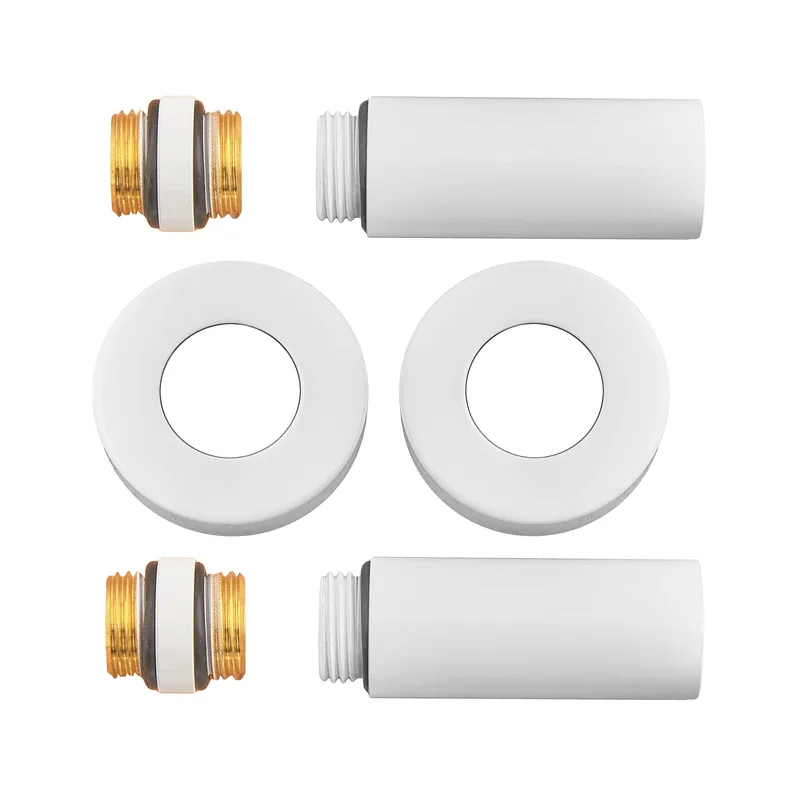 Комплект подовжувачів 1/2Fx1/2M білий KOER KF.SET.06MF WHITE (KR5850)