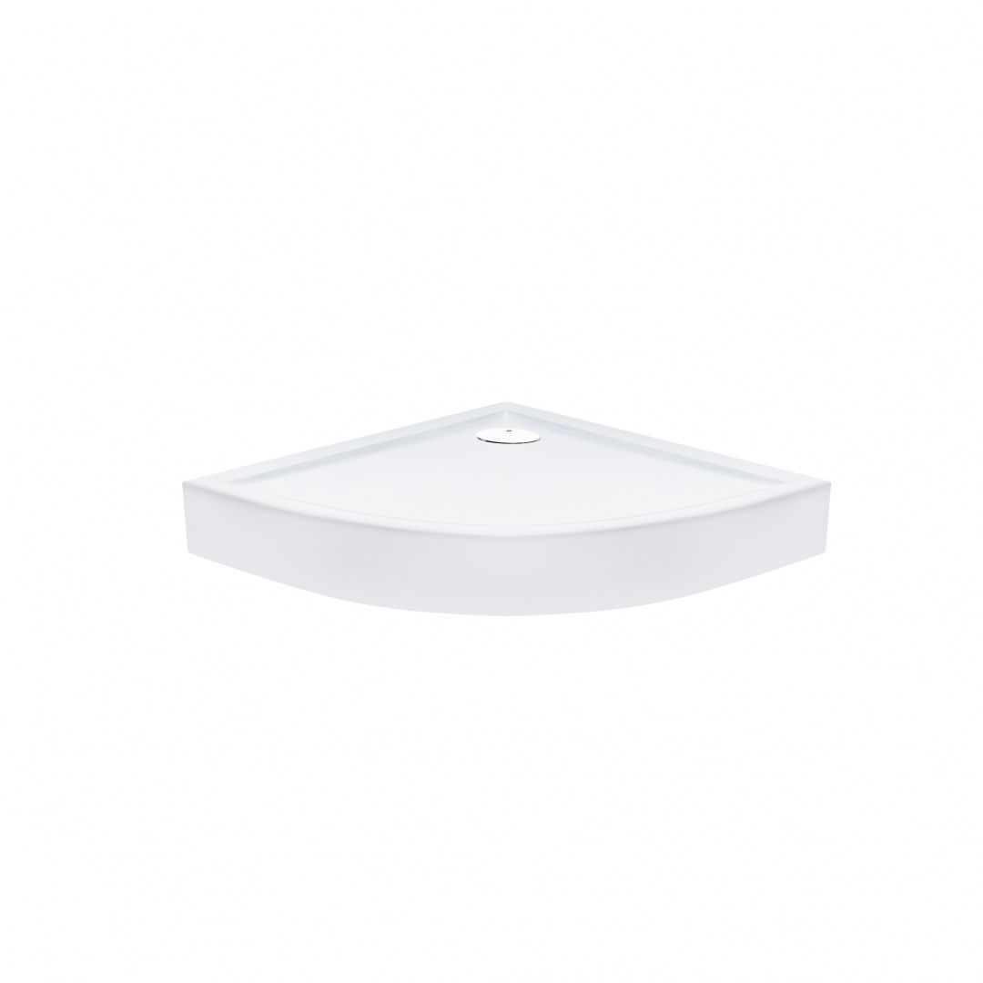 Душевой поддон Qtap Robin 308812W 80x80x12 см + сифон