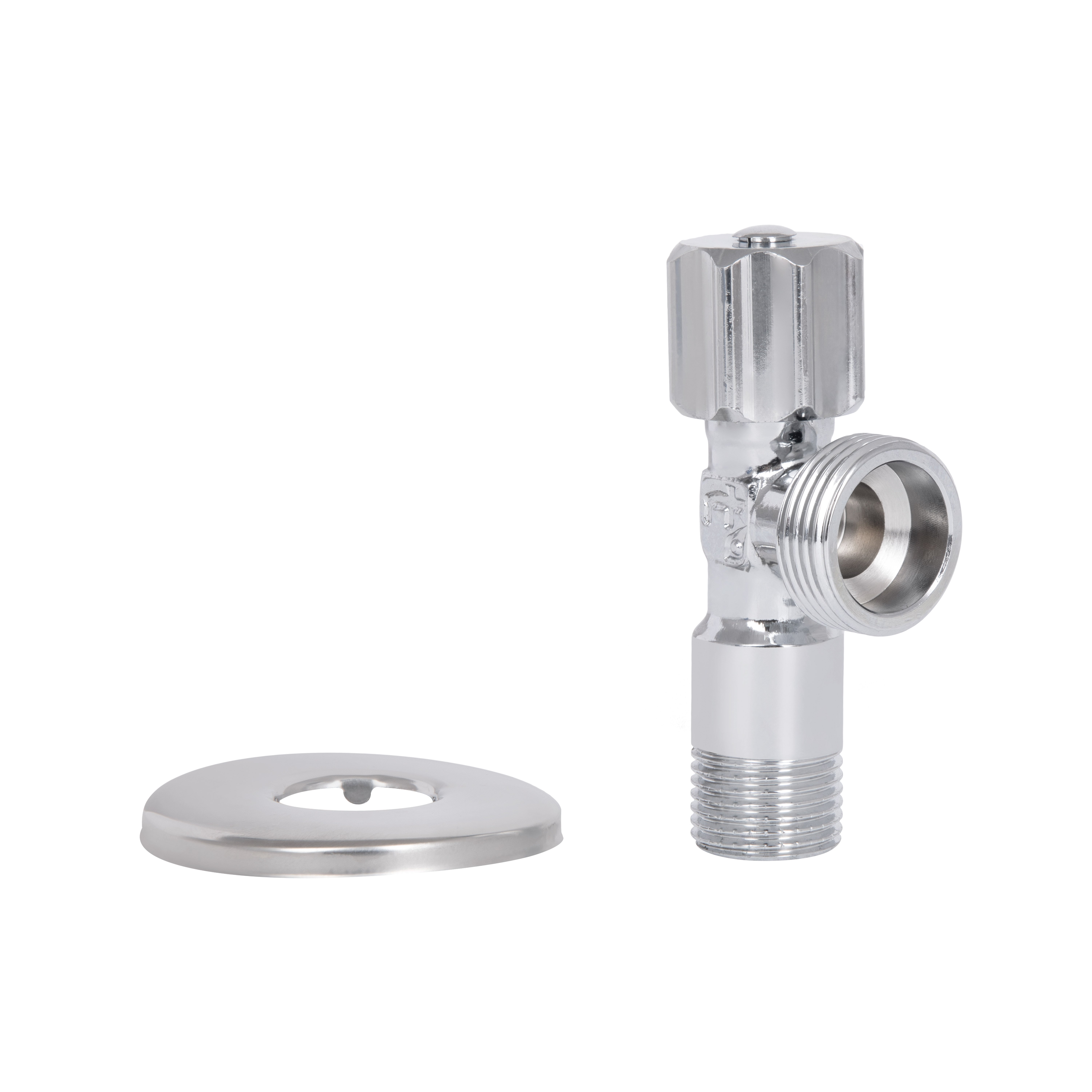Кран кутовий Thermo Alliance Standart (ручка шестигранник) з вент.буксою 1/2"З х 3/4"З SF3441520