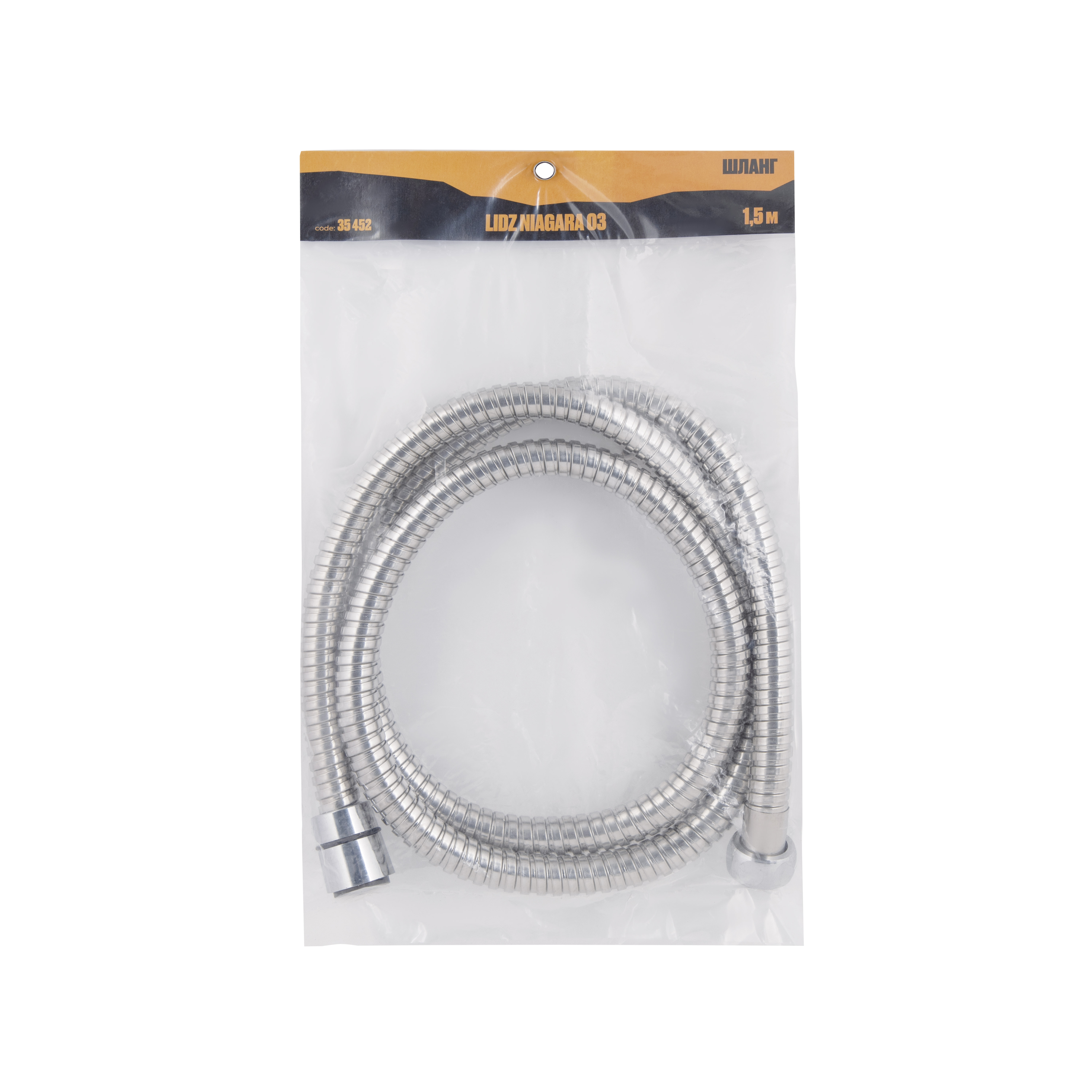 Шланг Lidz Niagara 03 1,5 м LDNIA03CRM35452 Chrome