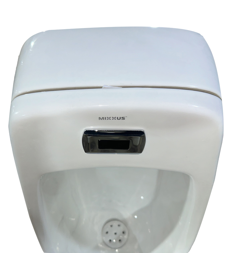 Пісуар підвісний MIXXUS PREMIUM BEVEL-1001 390x395x795mm з ІЧ-датчиком автоматичного змиву (MP6661)
