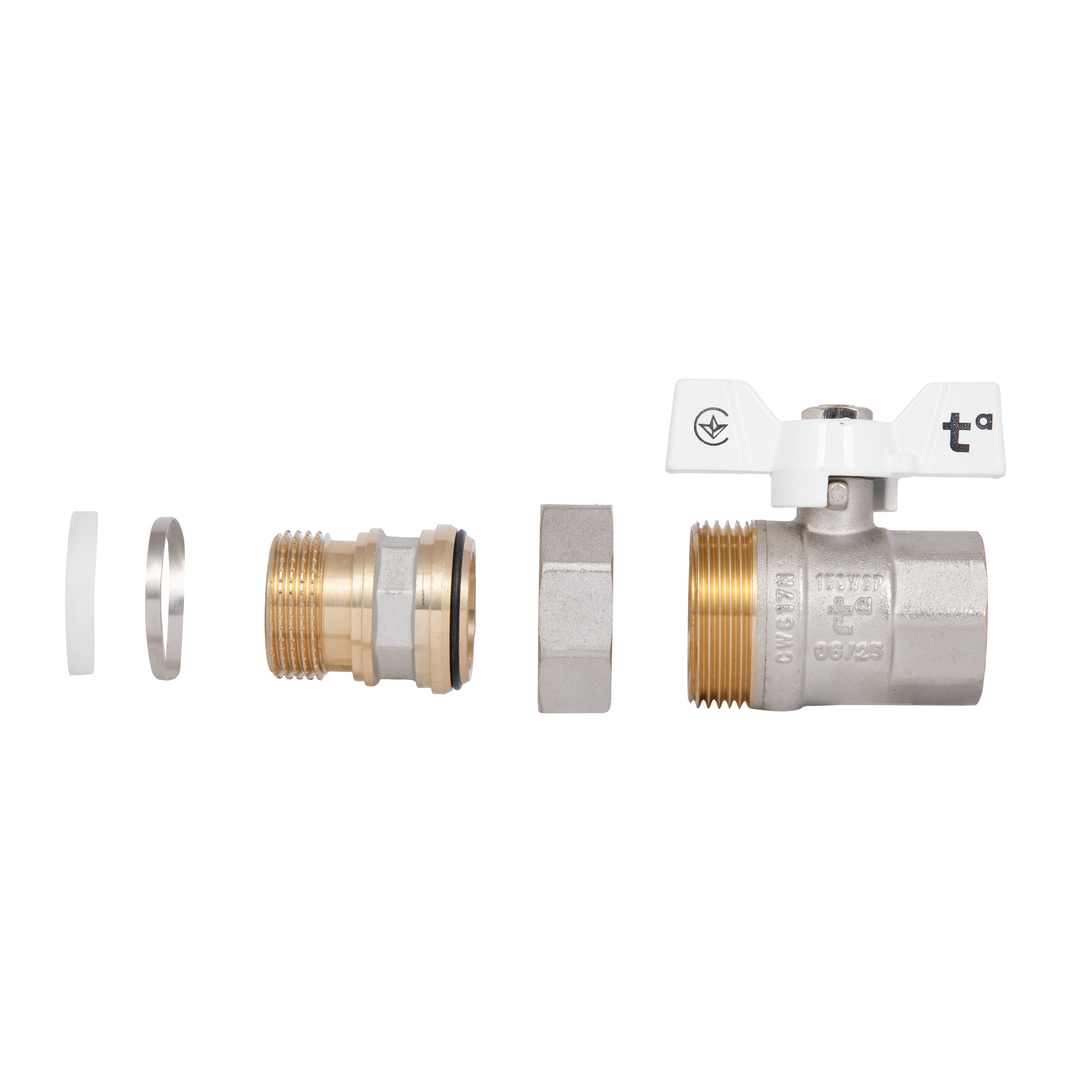 Кран Американка Thermo Alliance Standart з антипротіканням 1" PN40 конус SD900NW25PN40