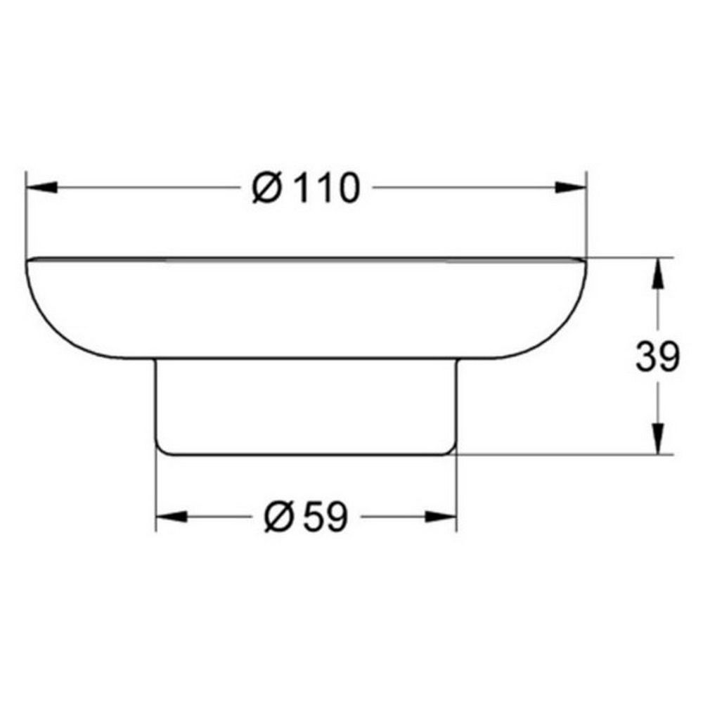 Мыльница Grohe Essentials 40368001