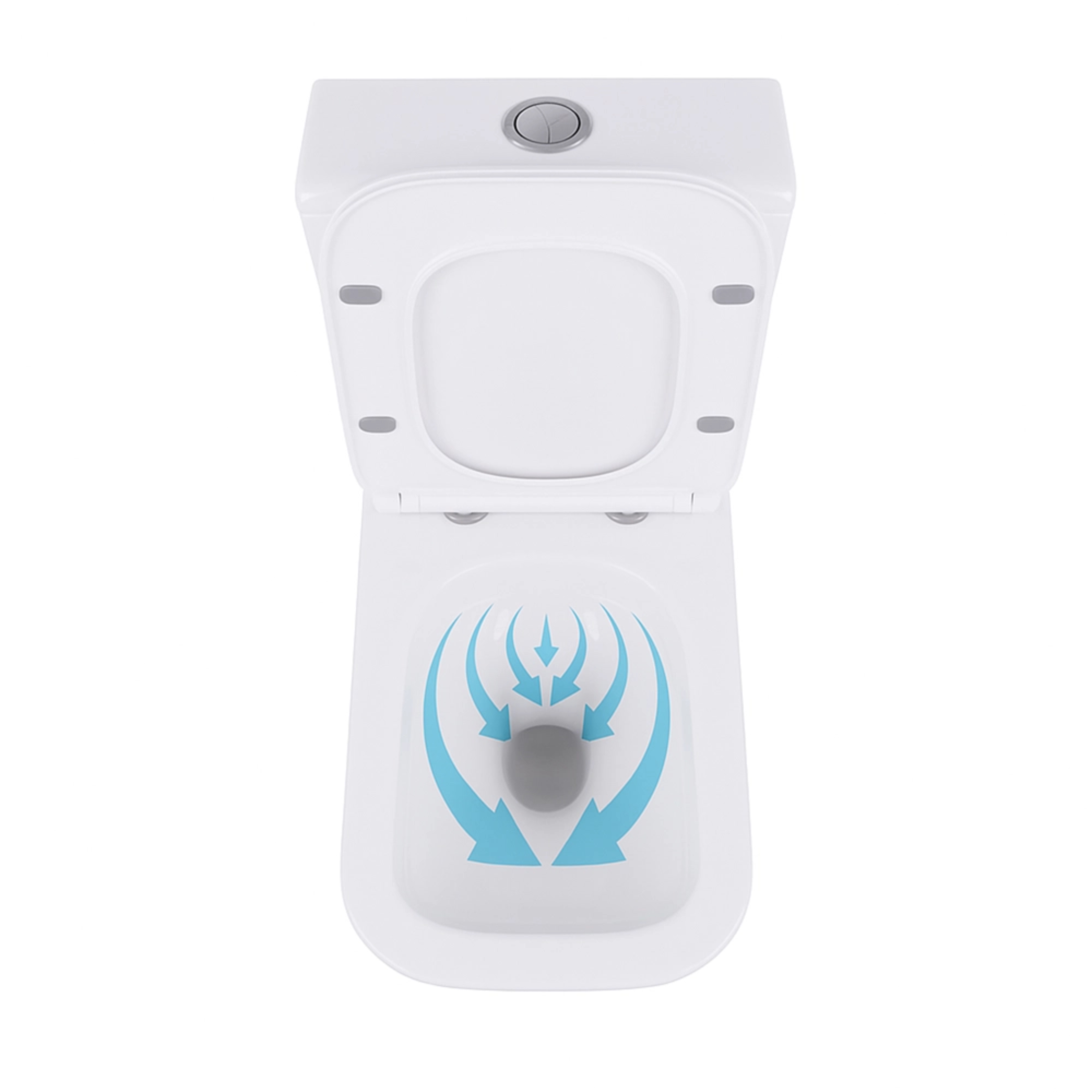 Унітаз підлоговий Qtap Crow Eco безобідковий з сідінням Soft-close QTCRO27W48750