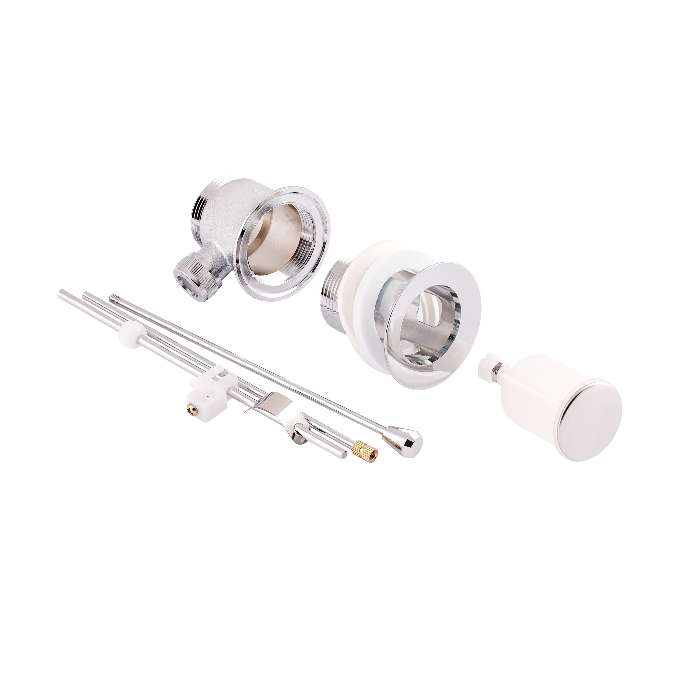 Донный клапан для раковины Qtap L02 с переливом