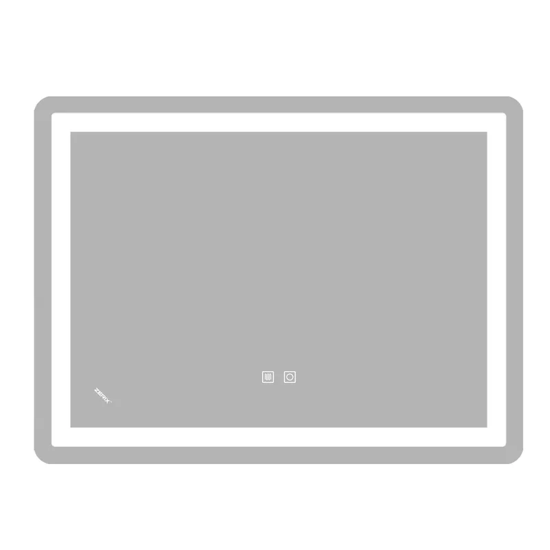 Дзеркало ZERIX SANSA MR01-70x50-REVERSE з LED Touch, Anti-fog, димером, рег. яскравості (ZX6050)