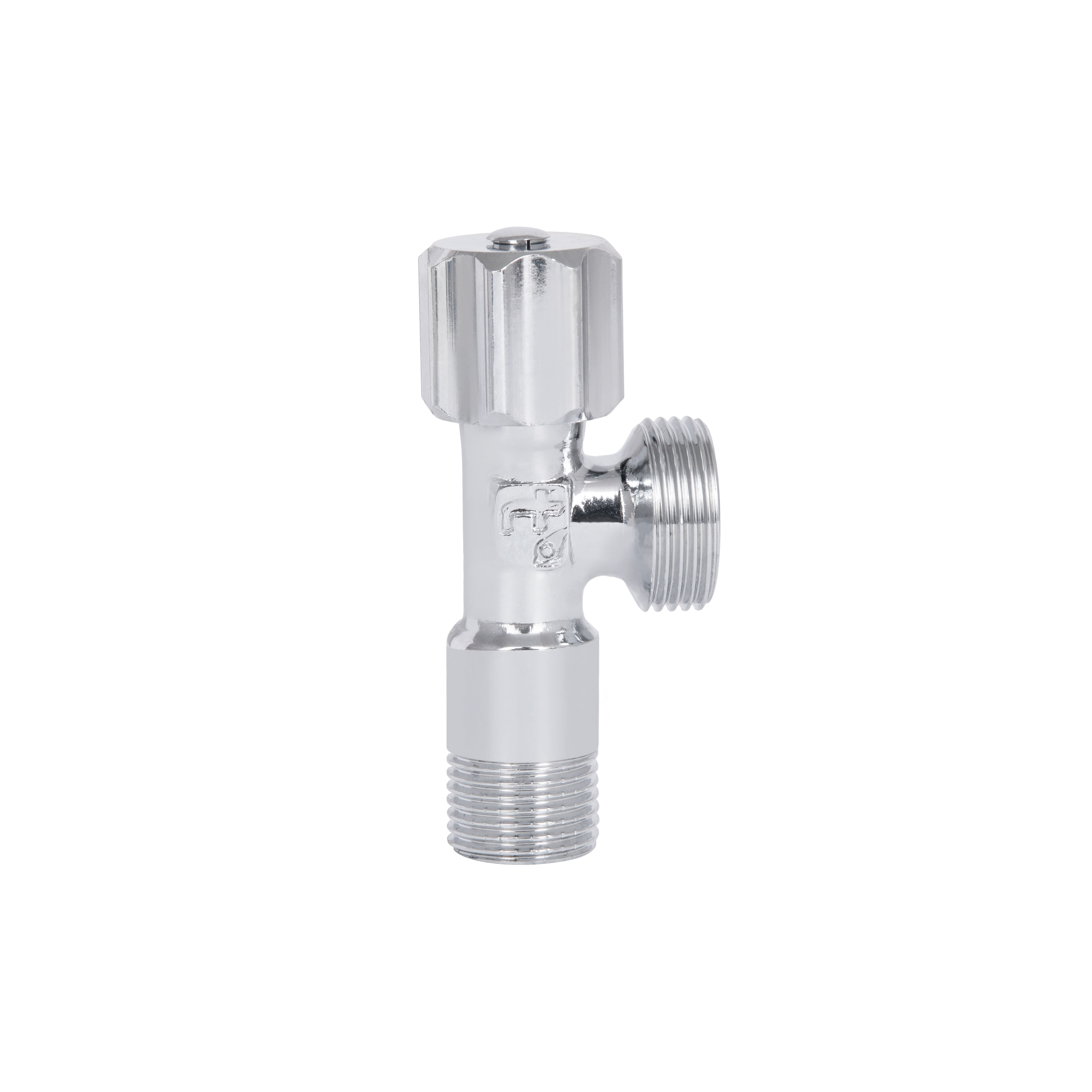 Кран кутовий Thermo Alliance Standart (ручка шестигранник) з вент.буксою 1/2"З х 3/4"З SF3441520