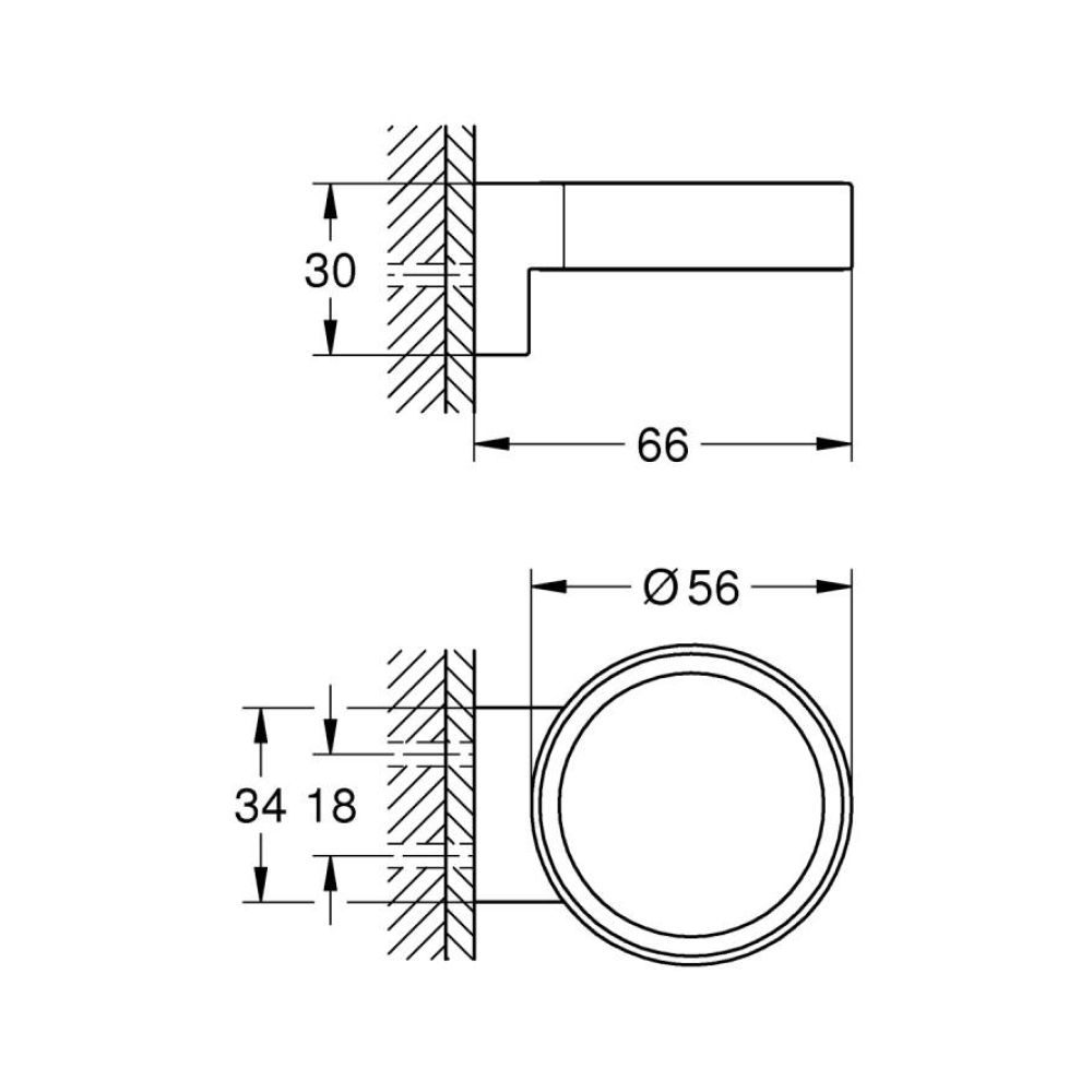 Держатель для аксессуаров Grohe Selection 41027000