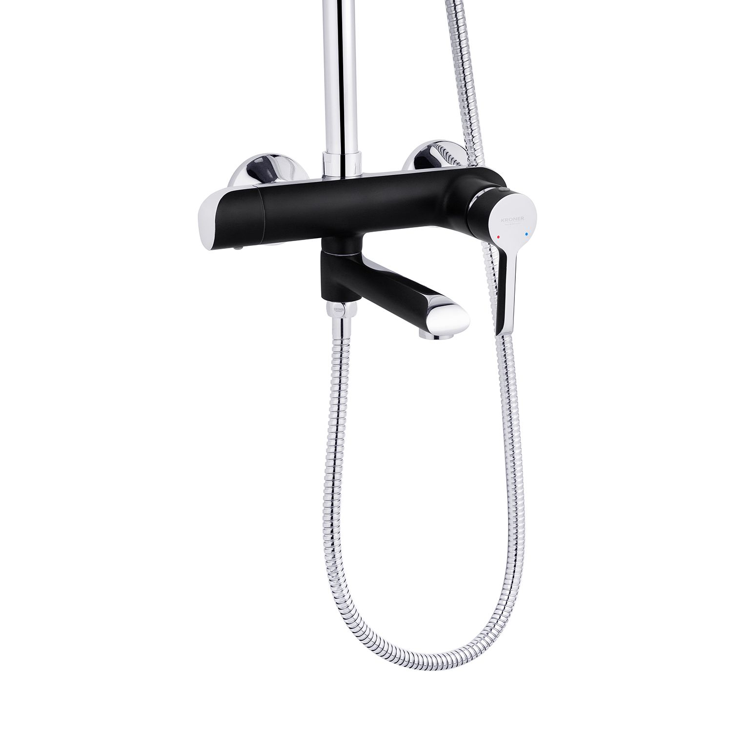 Набор 2 в 1 душова система Kroner Essen-SCH063 + змішувач Essen-SCH010