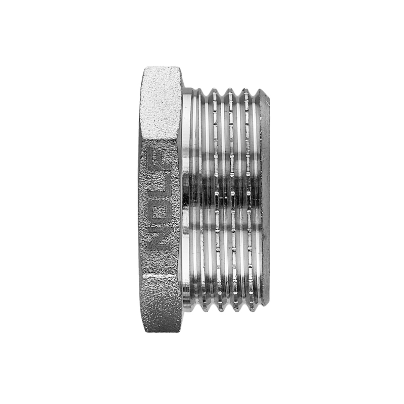 Футорка нікельована NOLF NFC.F0608-N-3/4"Mx1/2"F (NF3123)