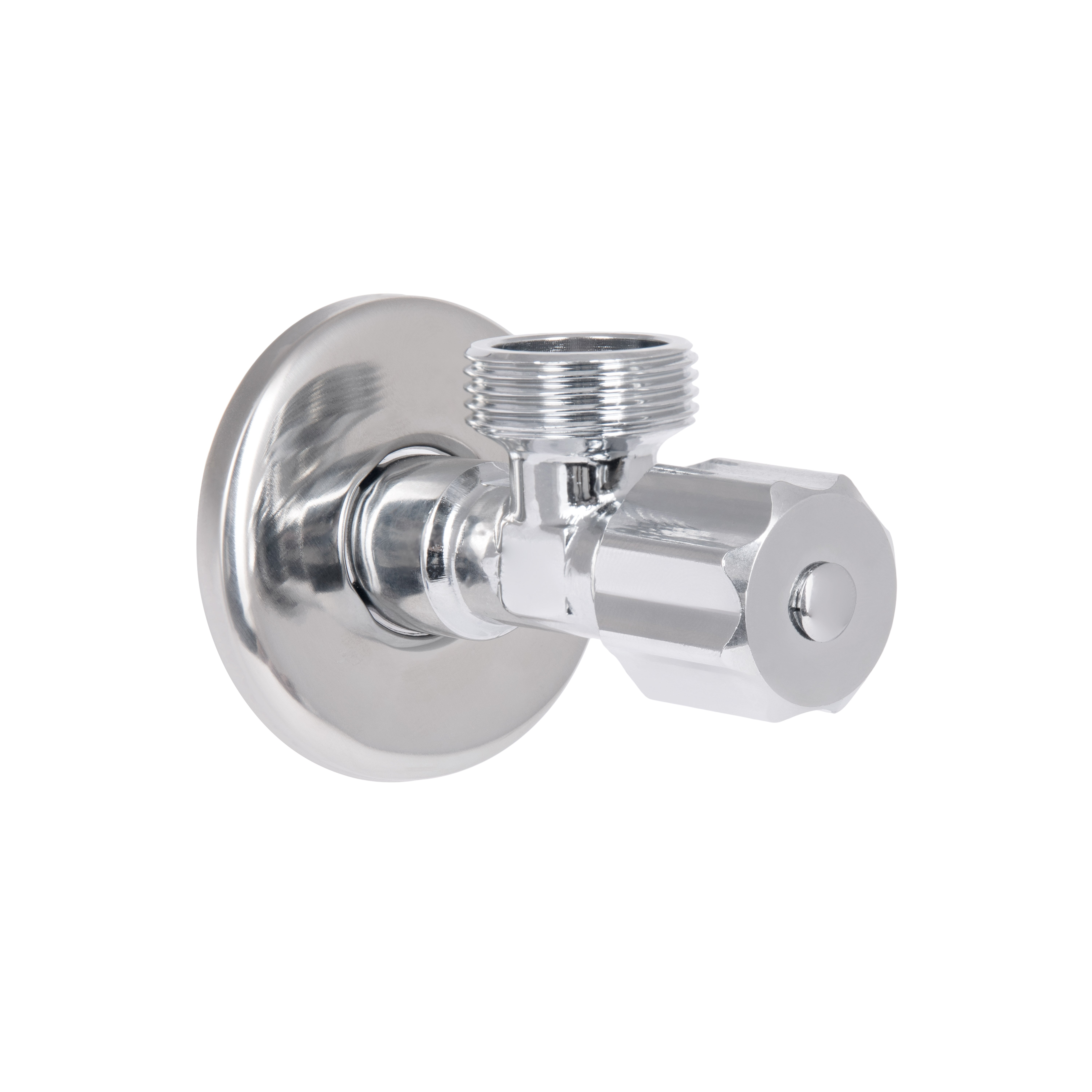 Кран кутовий Thermo Alliance Standart (ручка шестигранник) з вент.буксою 1/2"З х 3/4"З SF3441520