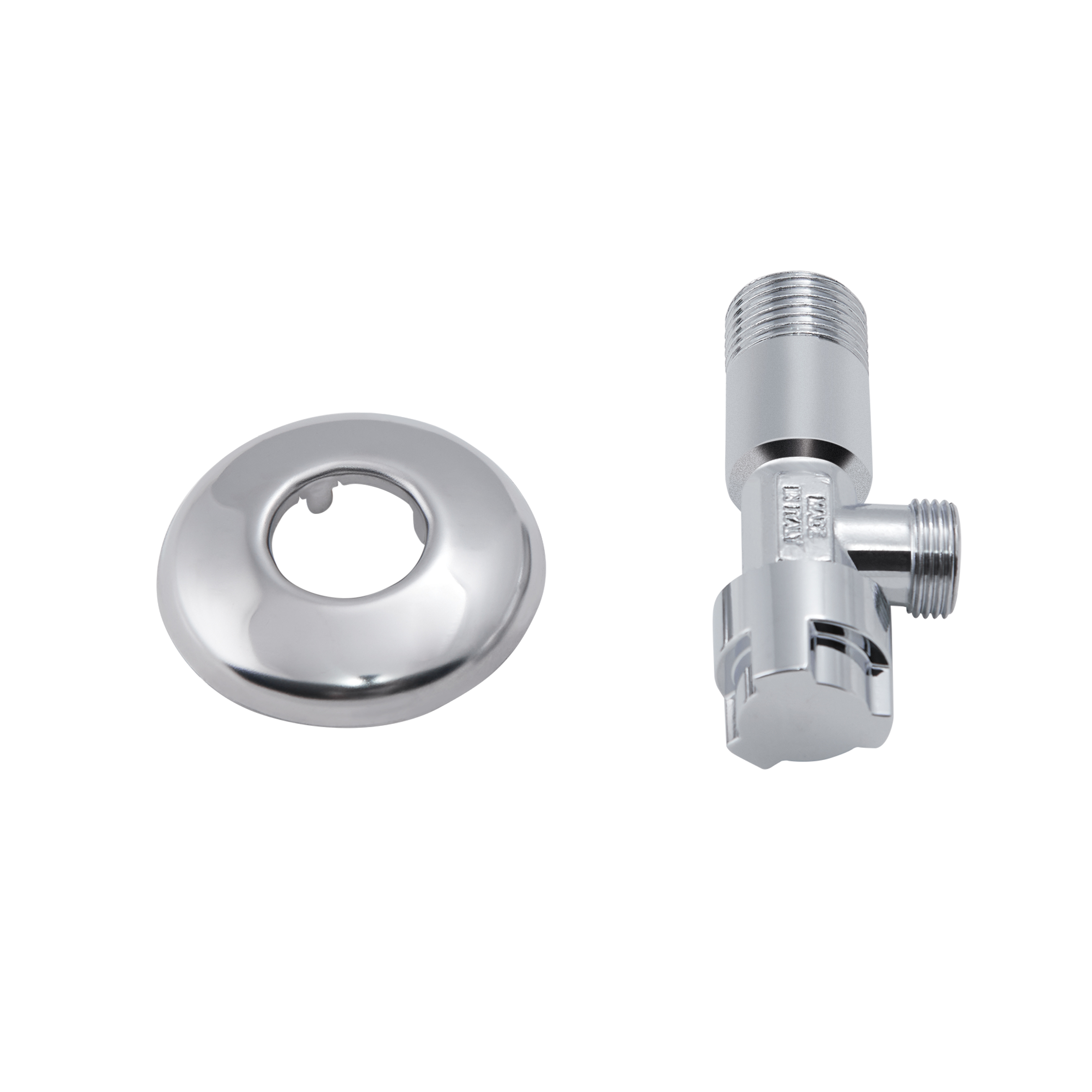 Кран приладовий буксовий Icma 1/2" х3/8" кутовий №519
