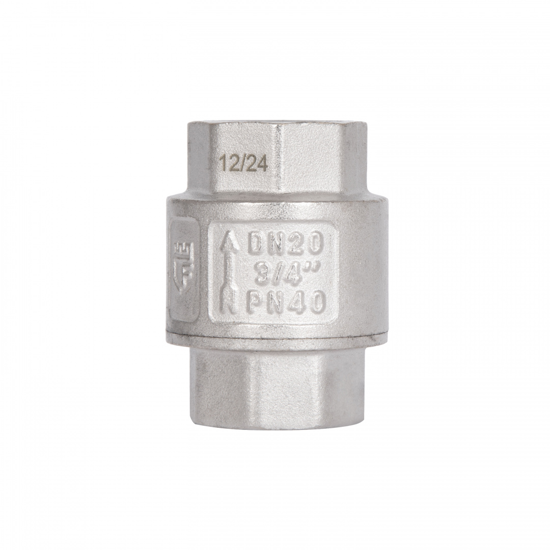 Зворотний клапан Thermo Alliance Standart з латунним штоком 3/4"ВВ посилений TAS246W20