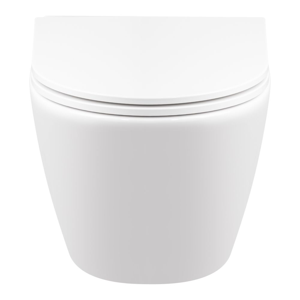 Унітаз підвісний Qtap Robin безобідковий з сідінням Soft-close QT1333046ENRW