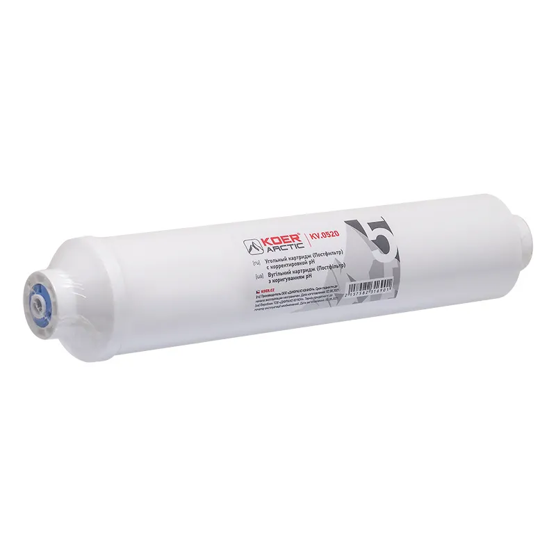 Картридж вугільний KOER KV.0520 (постфільтр) з коригуванням рН ARCTIC (KR3169)