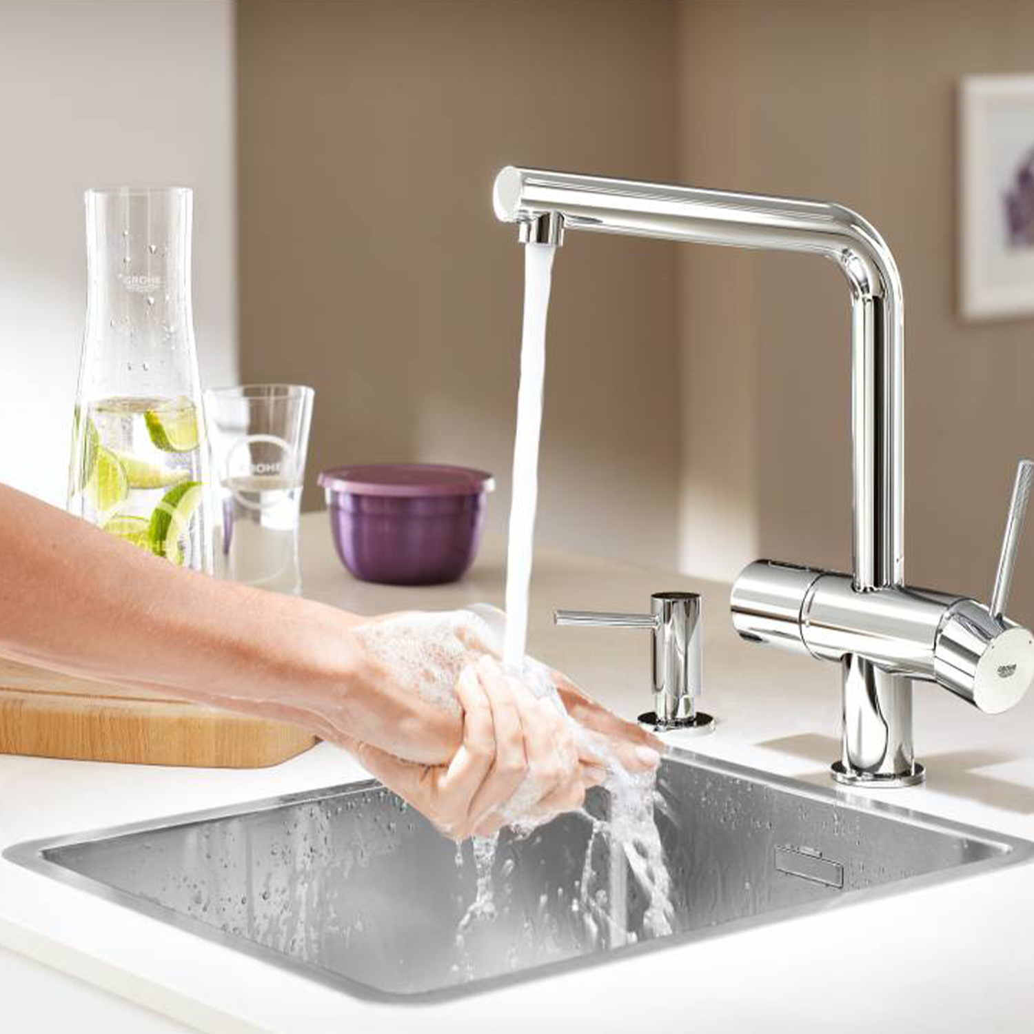 Дозатор для миючого засобу Grohe Contemporary 40535000