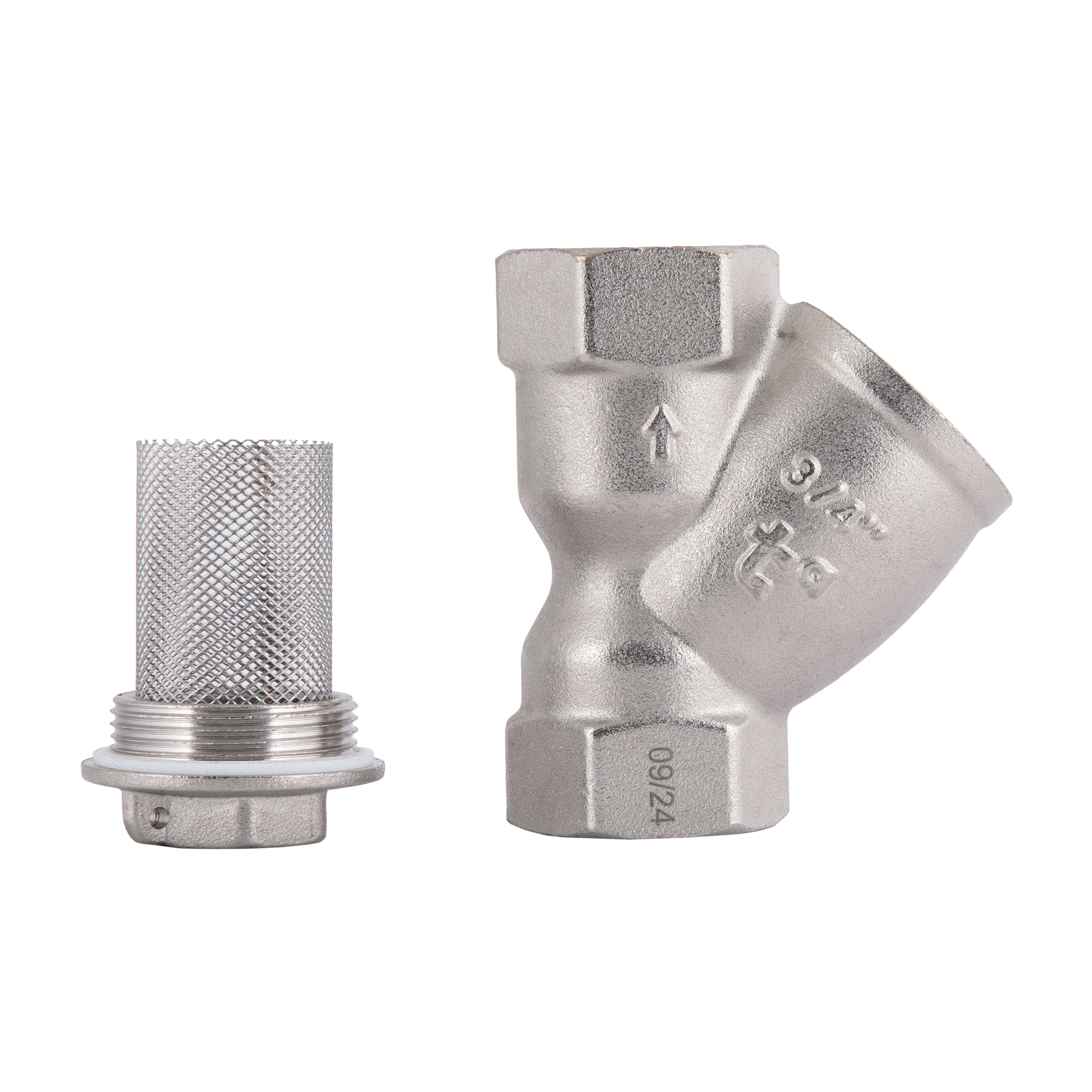 Фільтр грубої очистки Thermo Alliance Forte 3/4"ВВ нікель для води косий TAF124W20