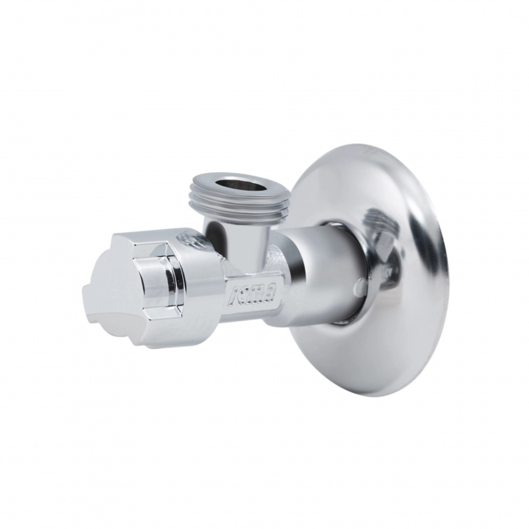 Кран приладовий буксовий Icma 1/2" кутовий №519