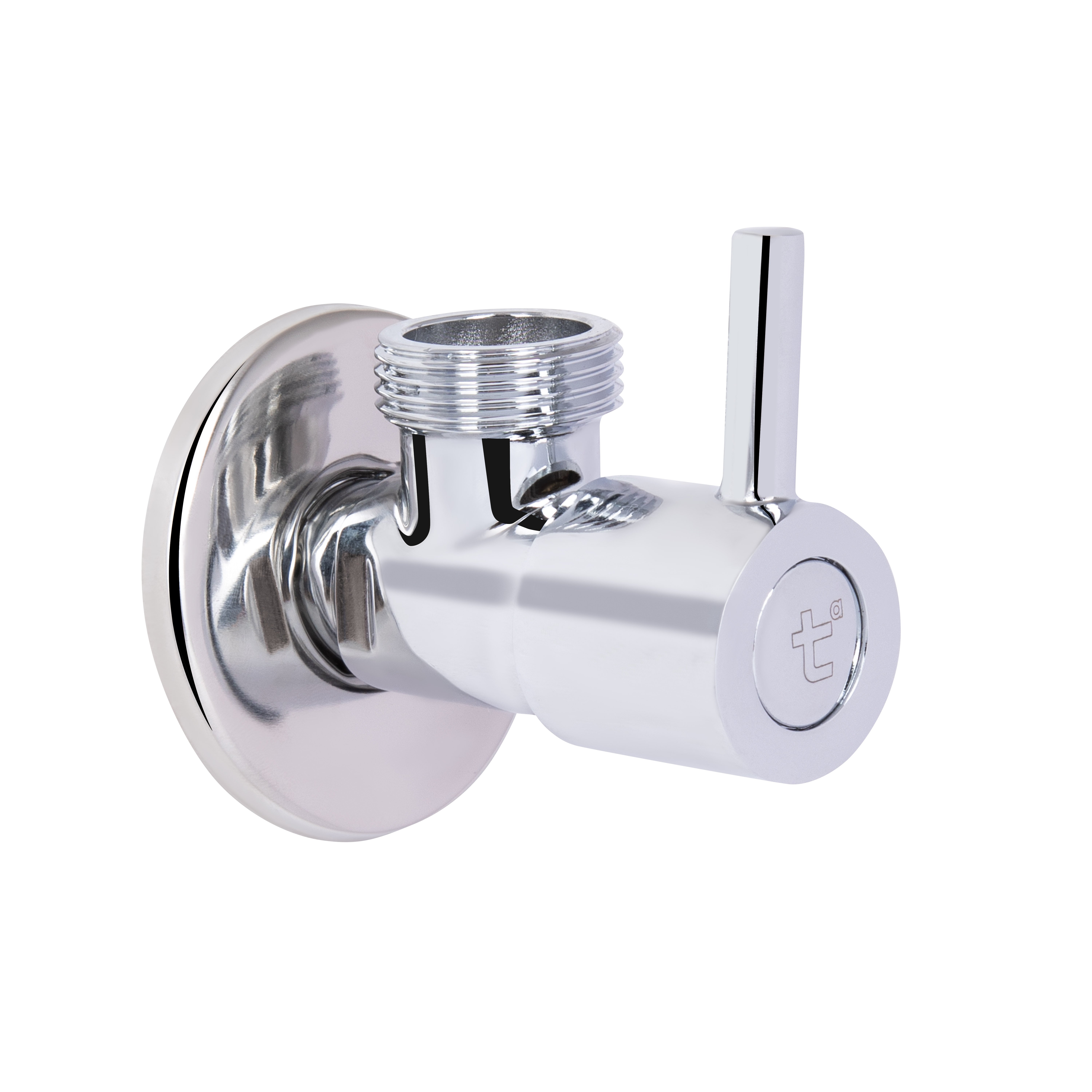 Кран кутовий Thermo Alliance Standart (ручка паличка) з керам.буксою 1/2"Н х 3/4"Н SF343W1520