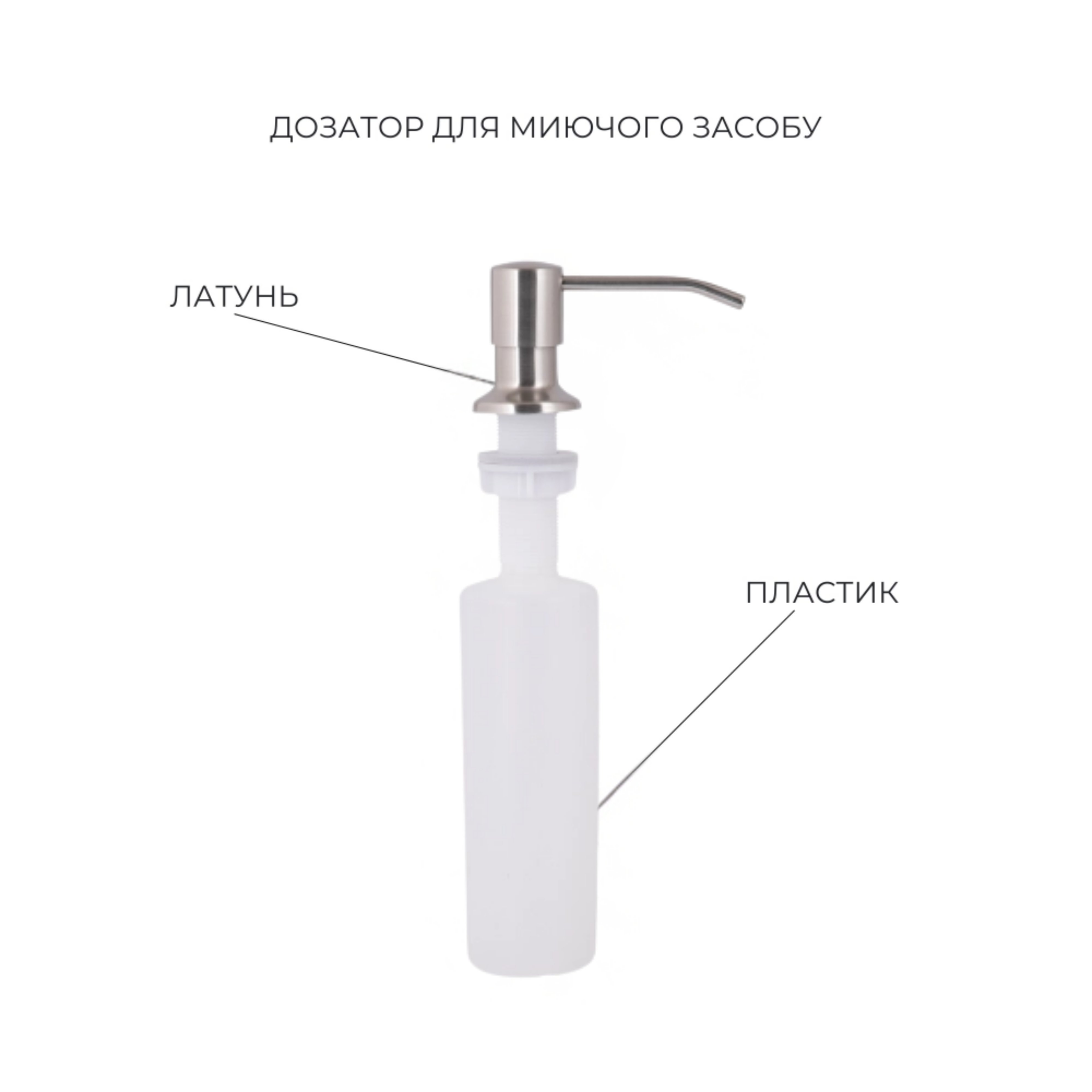 Акційний набір Lidz: мийка H4545 Decor 2,5/0,5 мм + Змішувач Aria для кухні з гнучким виливом (k35) Grey