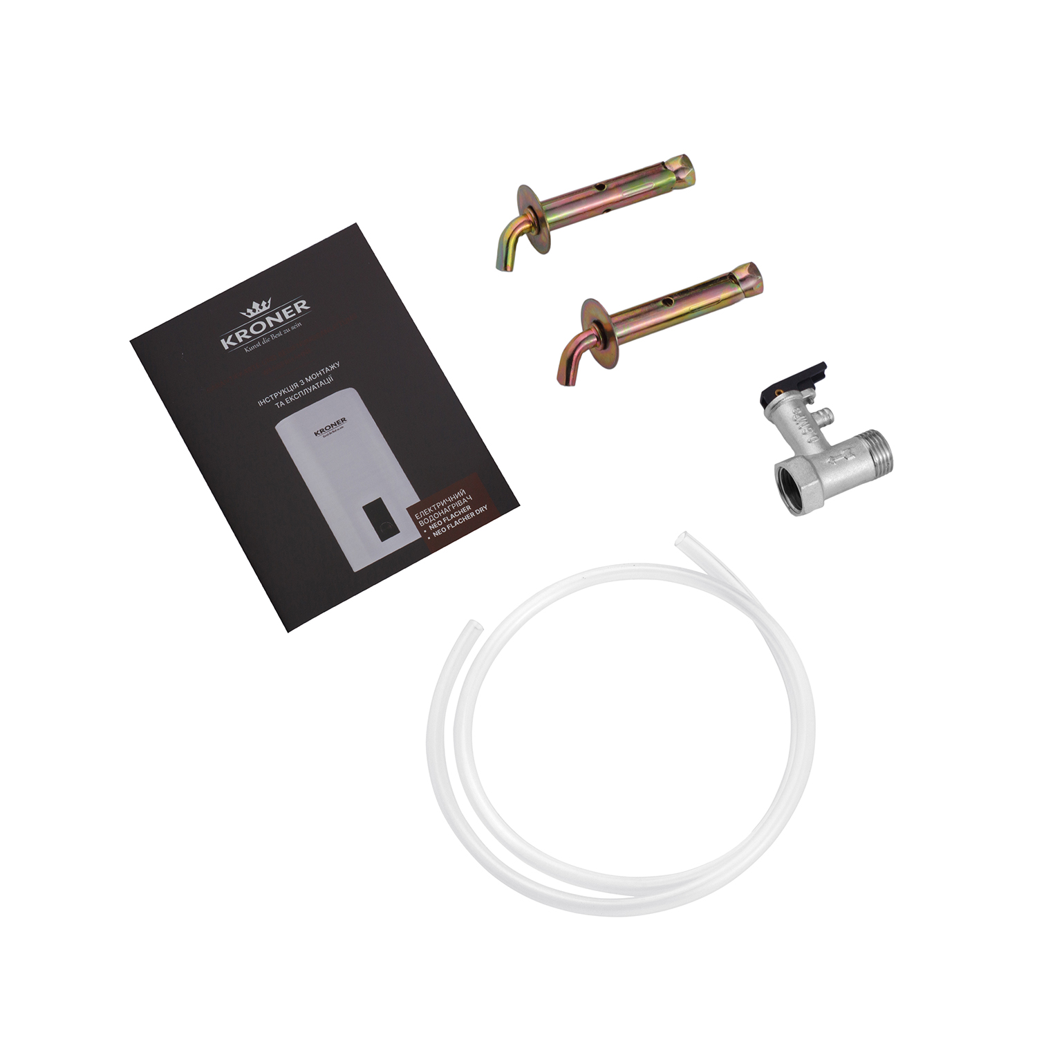 Водонагрівач Kroner NEO Flacher K100PVH2 з мокрим ТЕНом