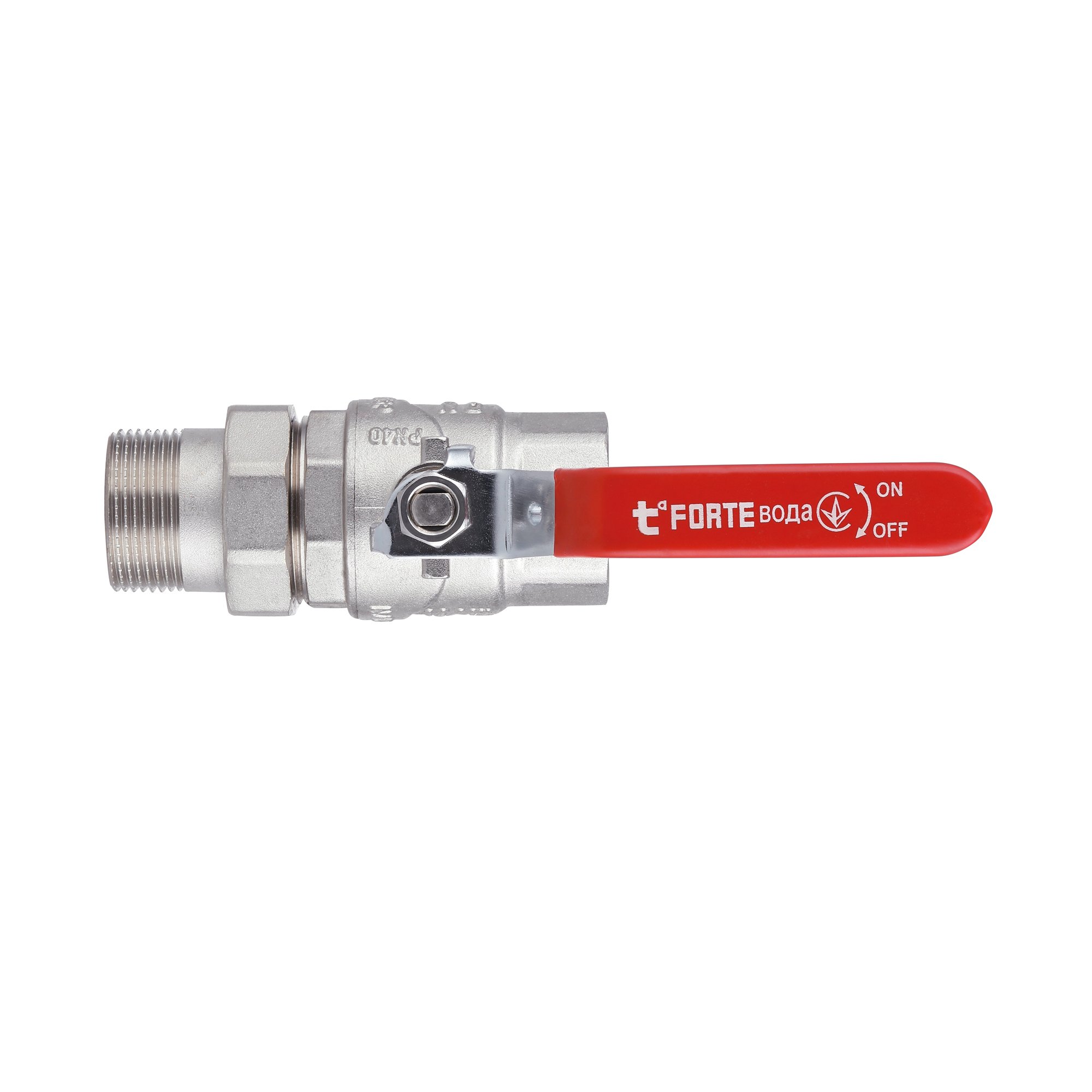 Кран кульовий «Американка» Thermo Alliance Forte 1 1/4" прямий SF220W32
