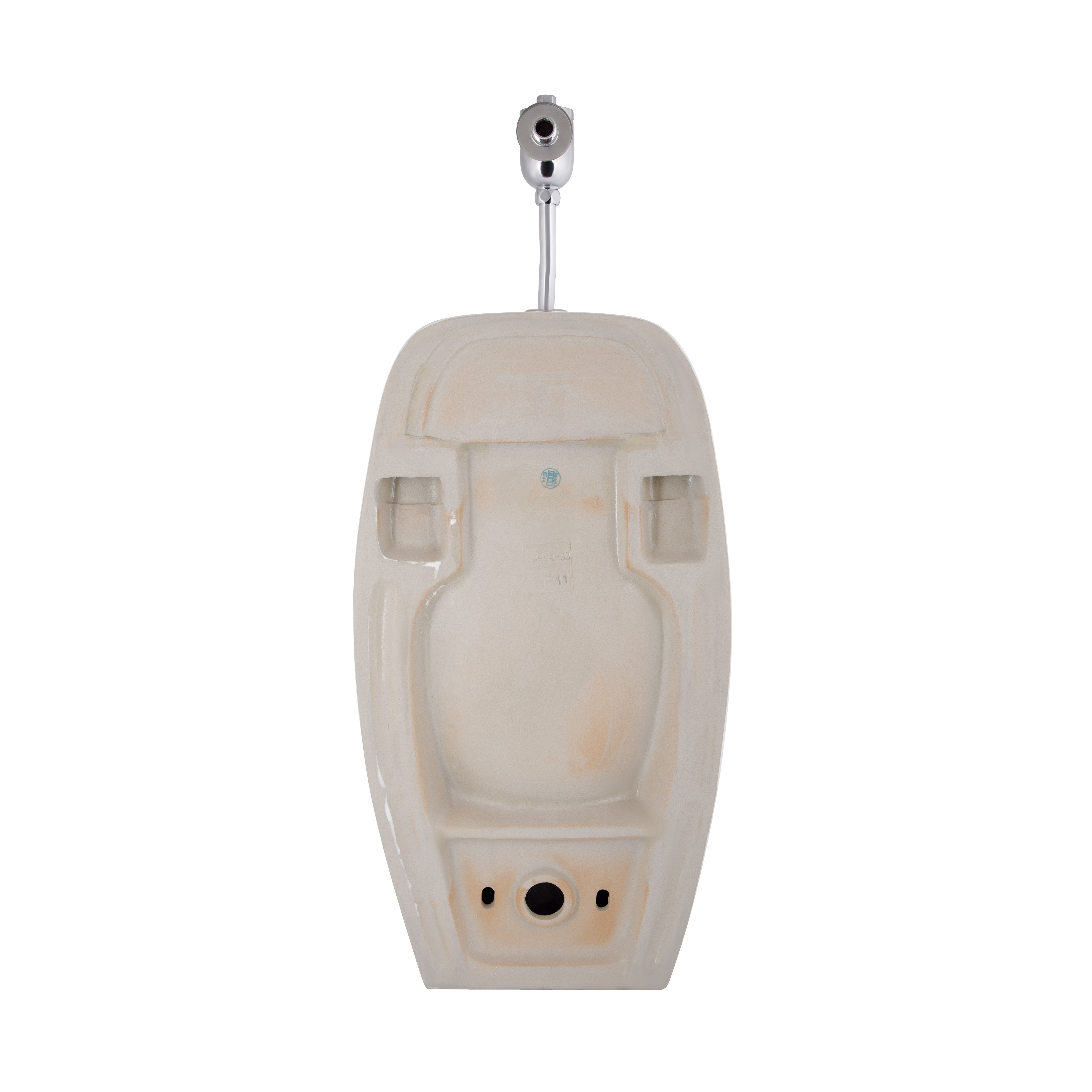 Пісуар підвісний Qtap Crow з краном-дозатором 360x285x675 White QT0588112HW