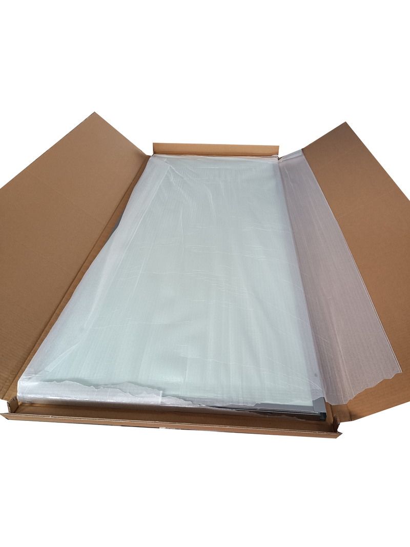Бокс душовий без гідромасажу з високим піддоном MIXXUS STRONG SB01-90x90x215-FB SATIN матове скло 4мм (MI6884)