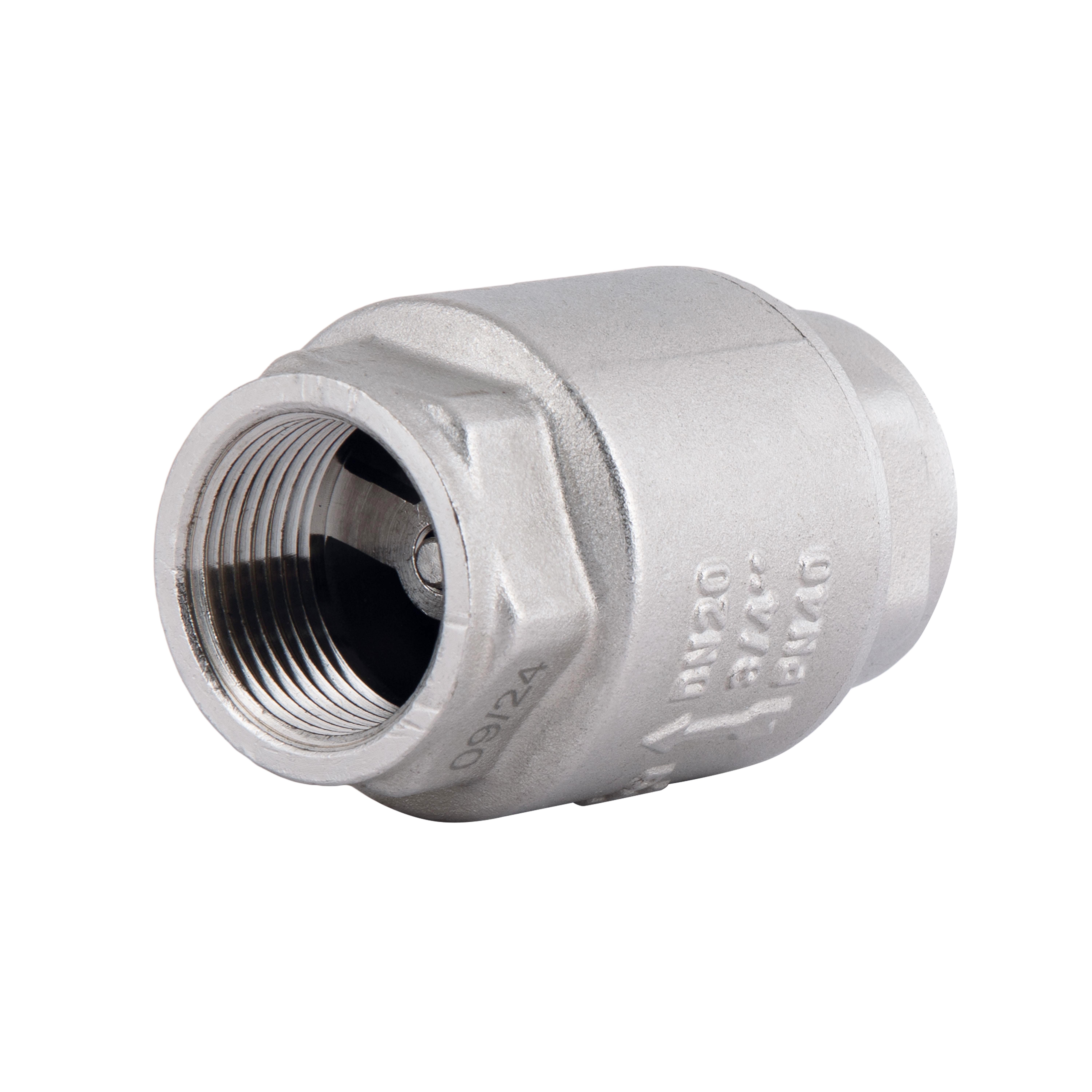 Зворотний клапан Thermo Alliance Forte 3/4"ВВ нікель із латунним штоком TAF240W20