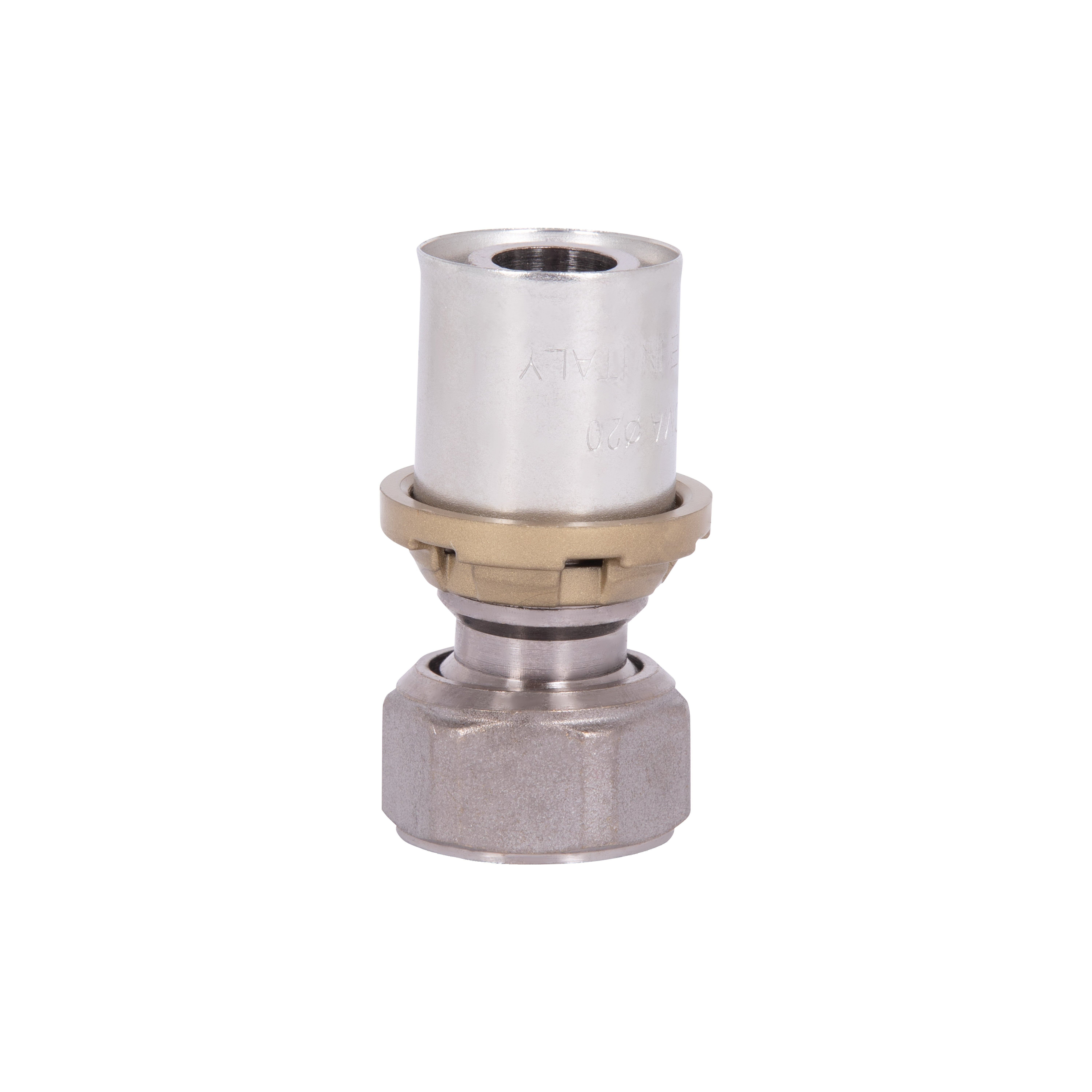 Перехідник прес Icma 20х1/2" ВР з накидною гайкою №416