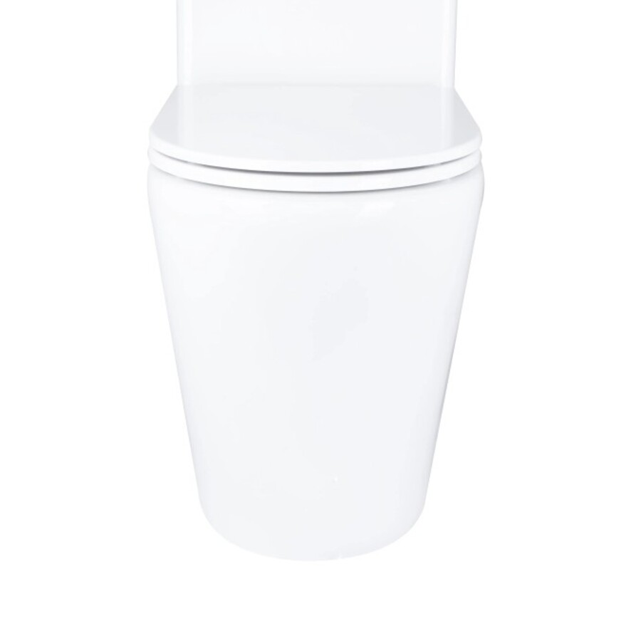 Чаша унітазу-компакту без сидіння MIXXUS BEVEL-0405-R BOWL 400x370x605 система змиву RIMLESS (MI8352)