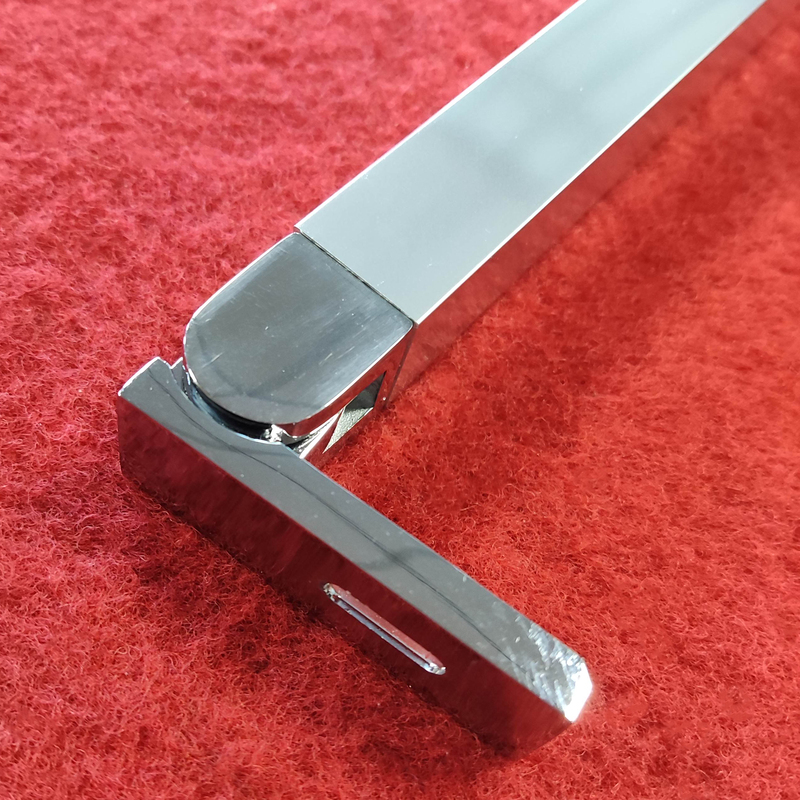 Двері у нішу розпашні KOER SR SD04-120x200-TR-01 прозоре скло EASY CLEAN 10мм хром (KR5387)