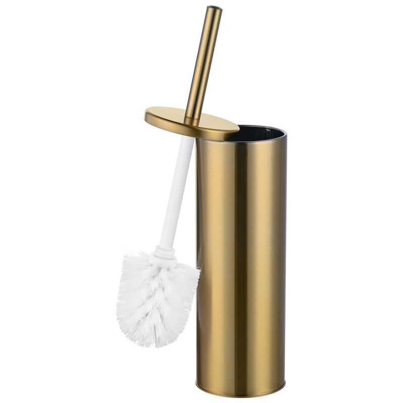 Йоржик для унітазу підлоговий MIXXUS ELLIPSE-TB0202 BRUSHED GOLD (колір матове золото) (MI8401)