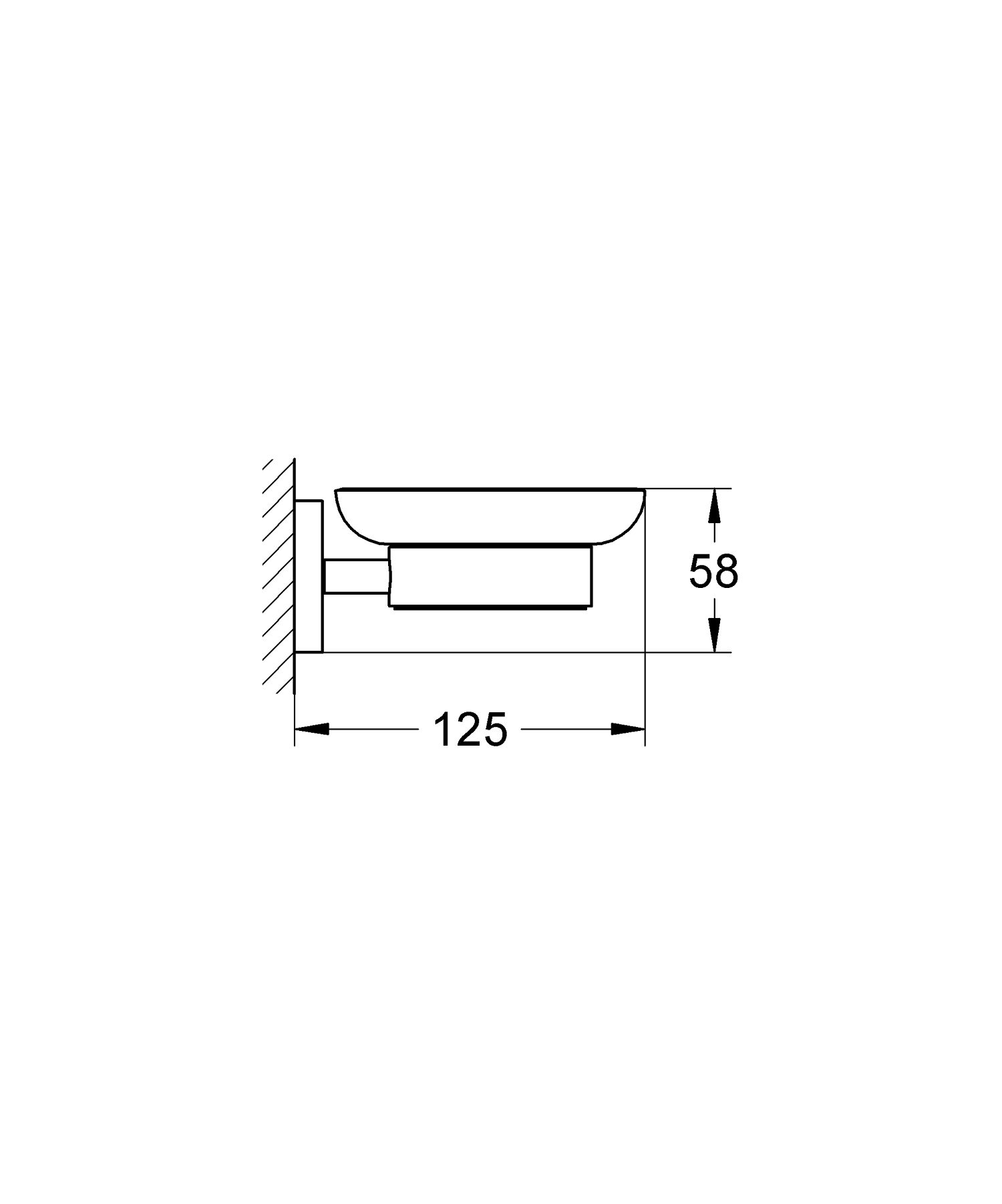 Мильниця Grohe Essentials New (40444001)