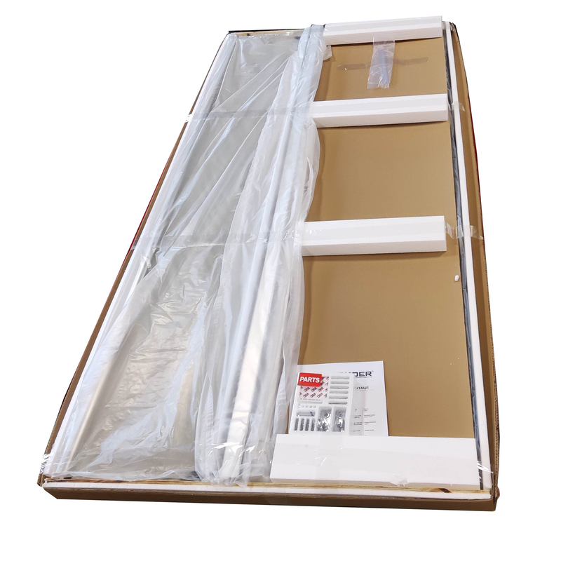 Душова перегородка Walk-In (рухома частина) KOER SR SP03-30x200-TR-01 прозоре скло EASY CLEAN 8мм хром (KR5399)
