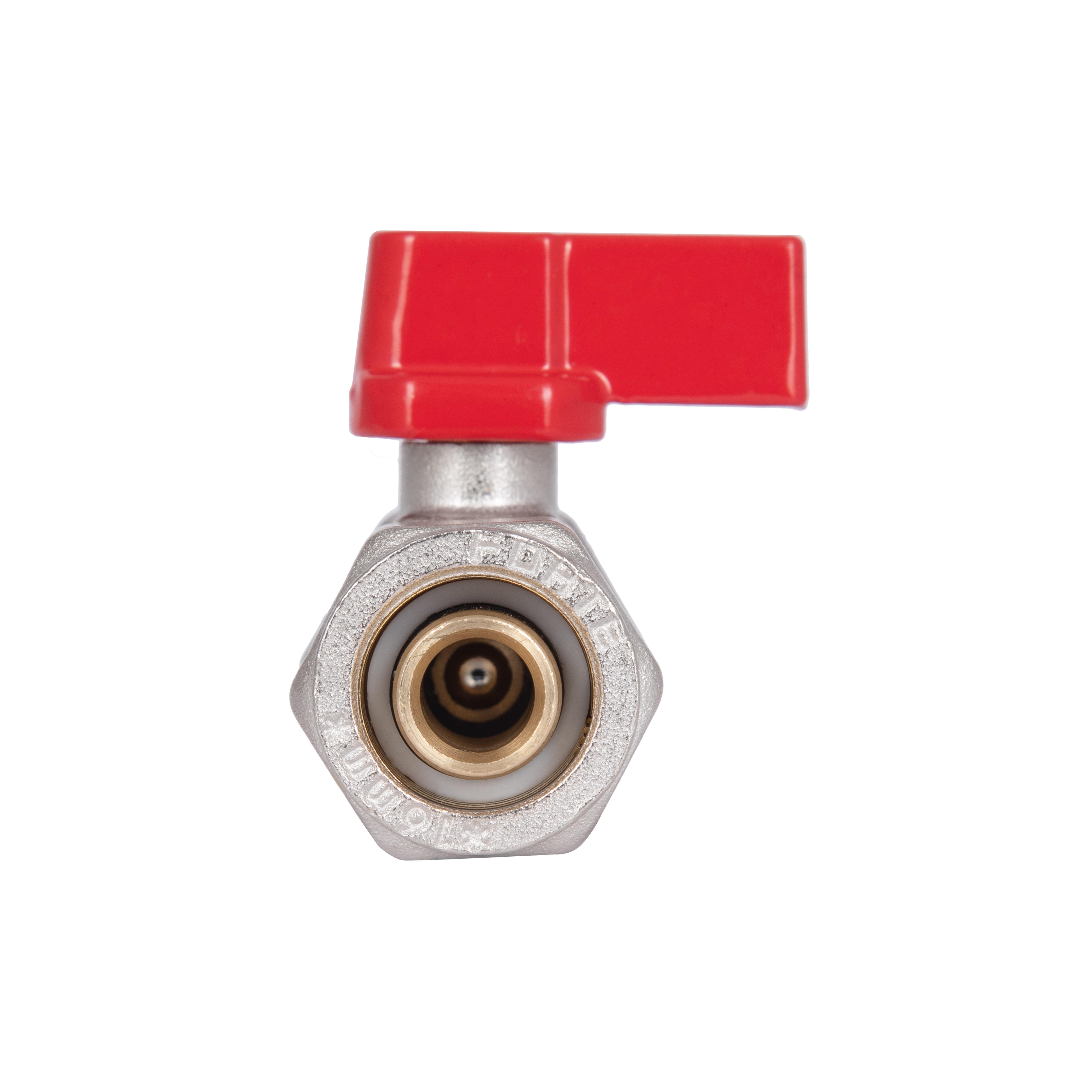 Кран кульовий обтискний Thermo Alliance Forte 16х1/2" ВР SF264W15