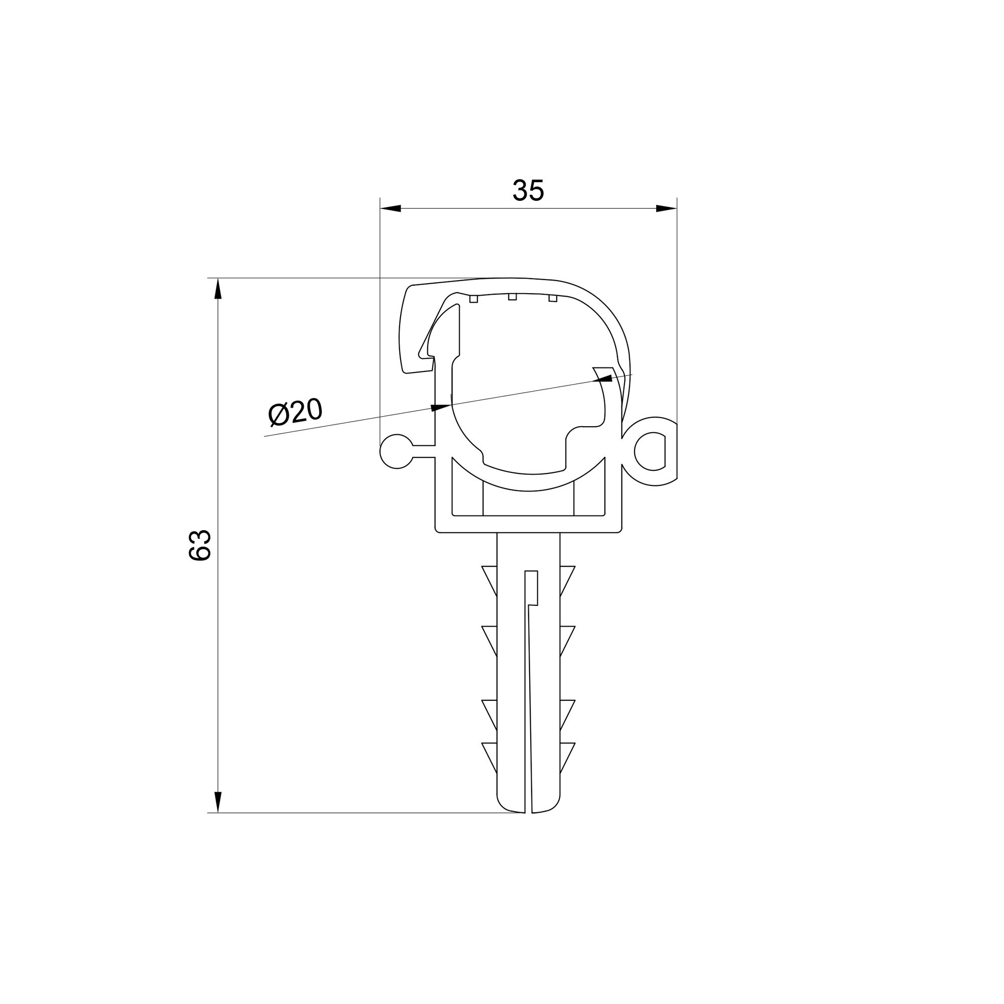 Кріплення SD Plus 20 SD09920